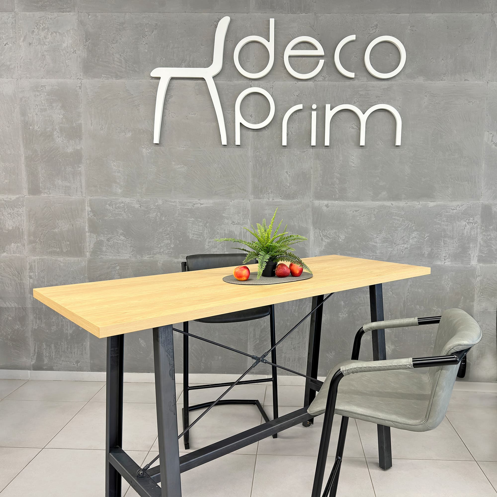 Scaun Bar Exen Light Grey