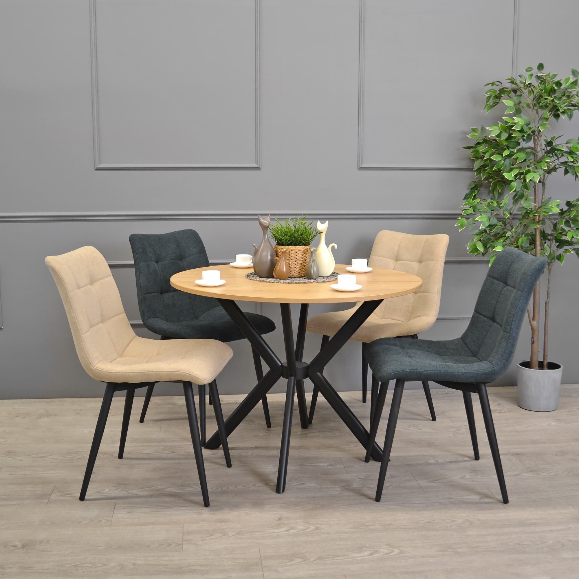 Scaun Capella New Dark Grey