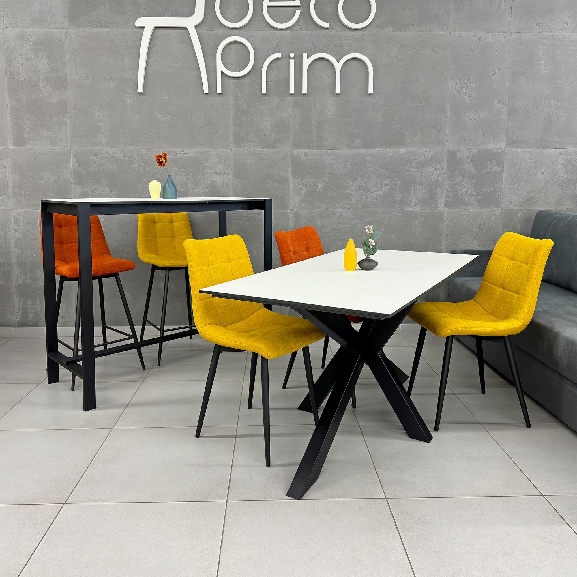 Scaun Bar Capella New Yellow