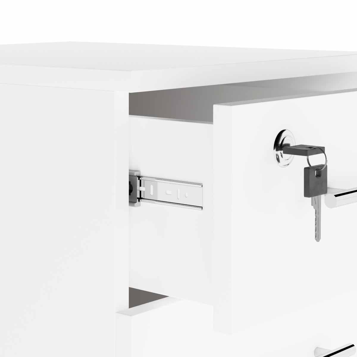 Casetieră Rollbox White