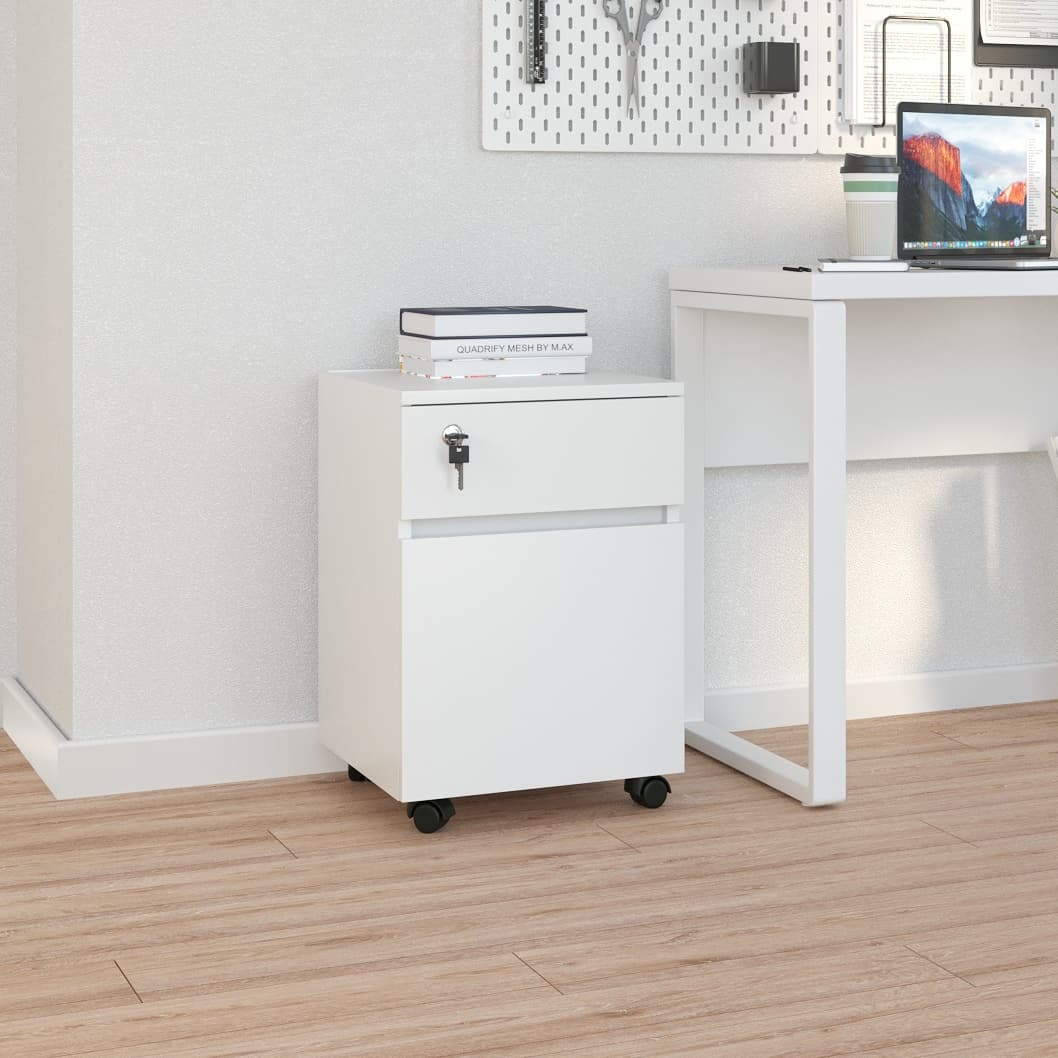 Casetieră Rollbox Rio White