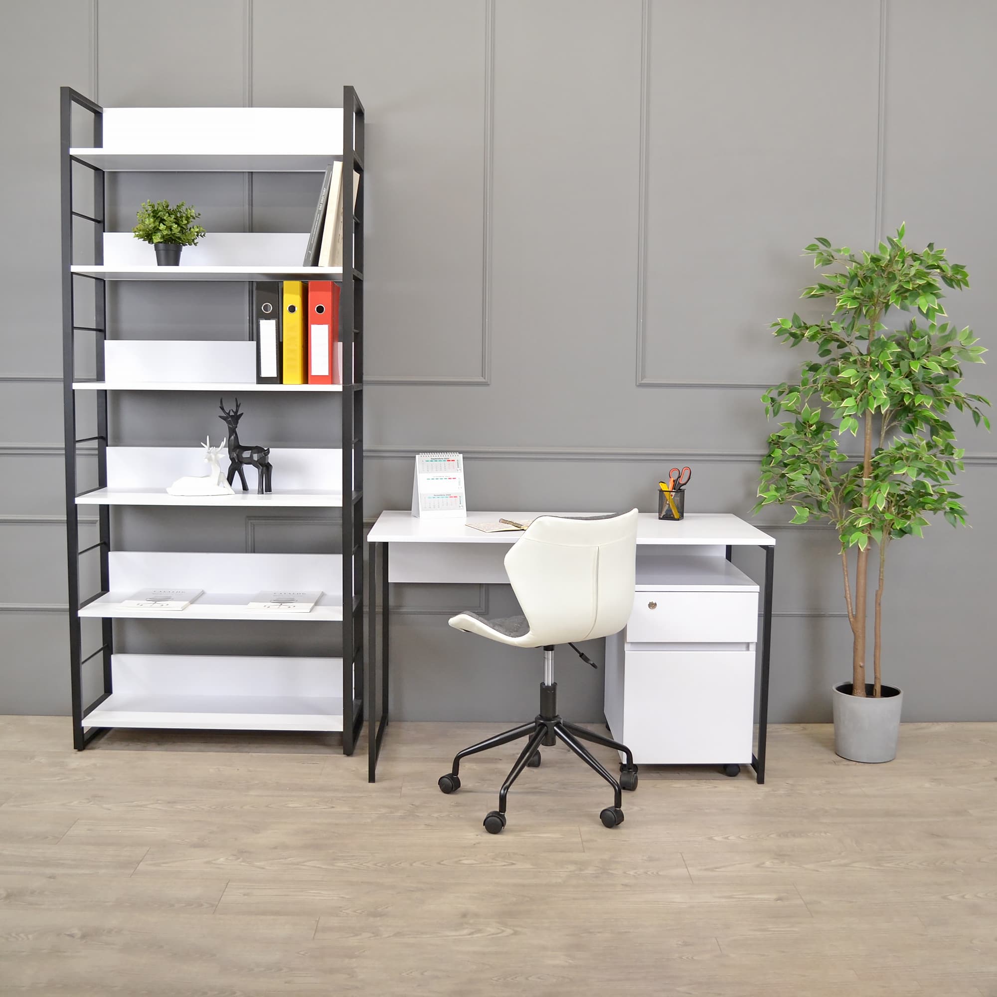 Casetieră Rollbox Rio White