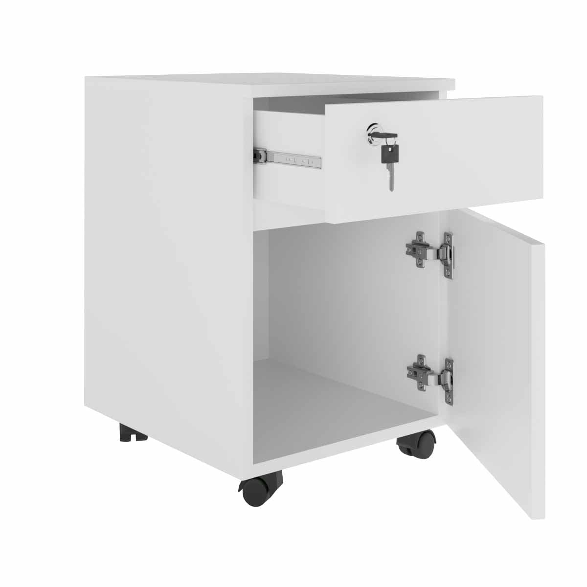 Casetieră Rollbox Rio White