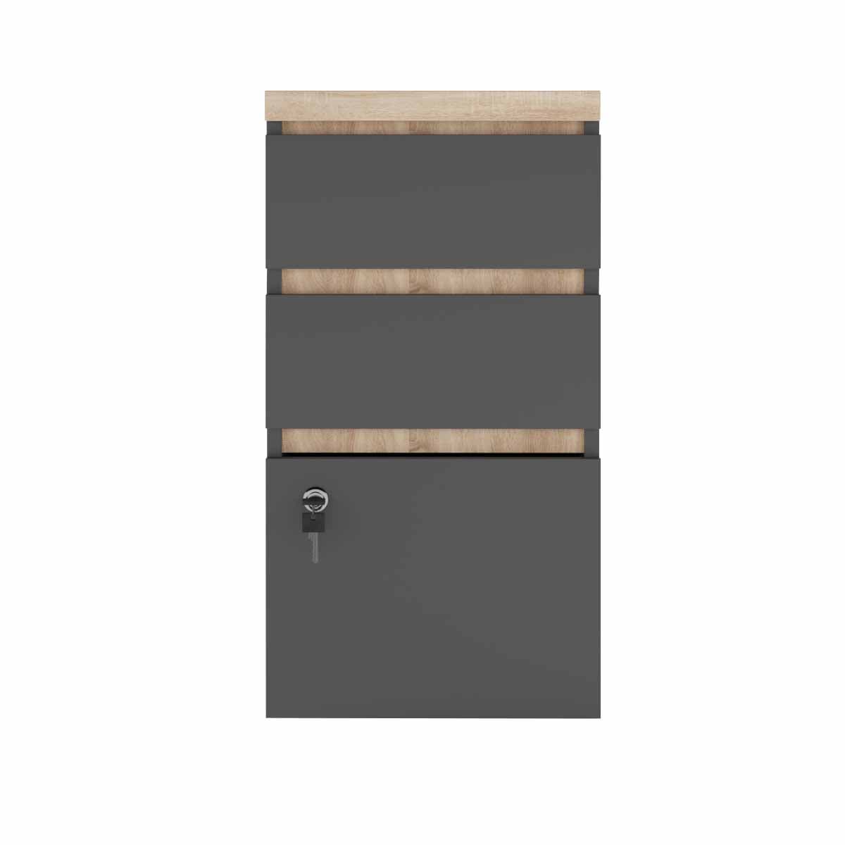 Casetieră Urban Box Sonoma/Anthracite