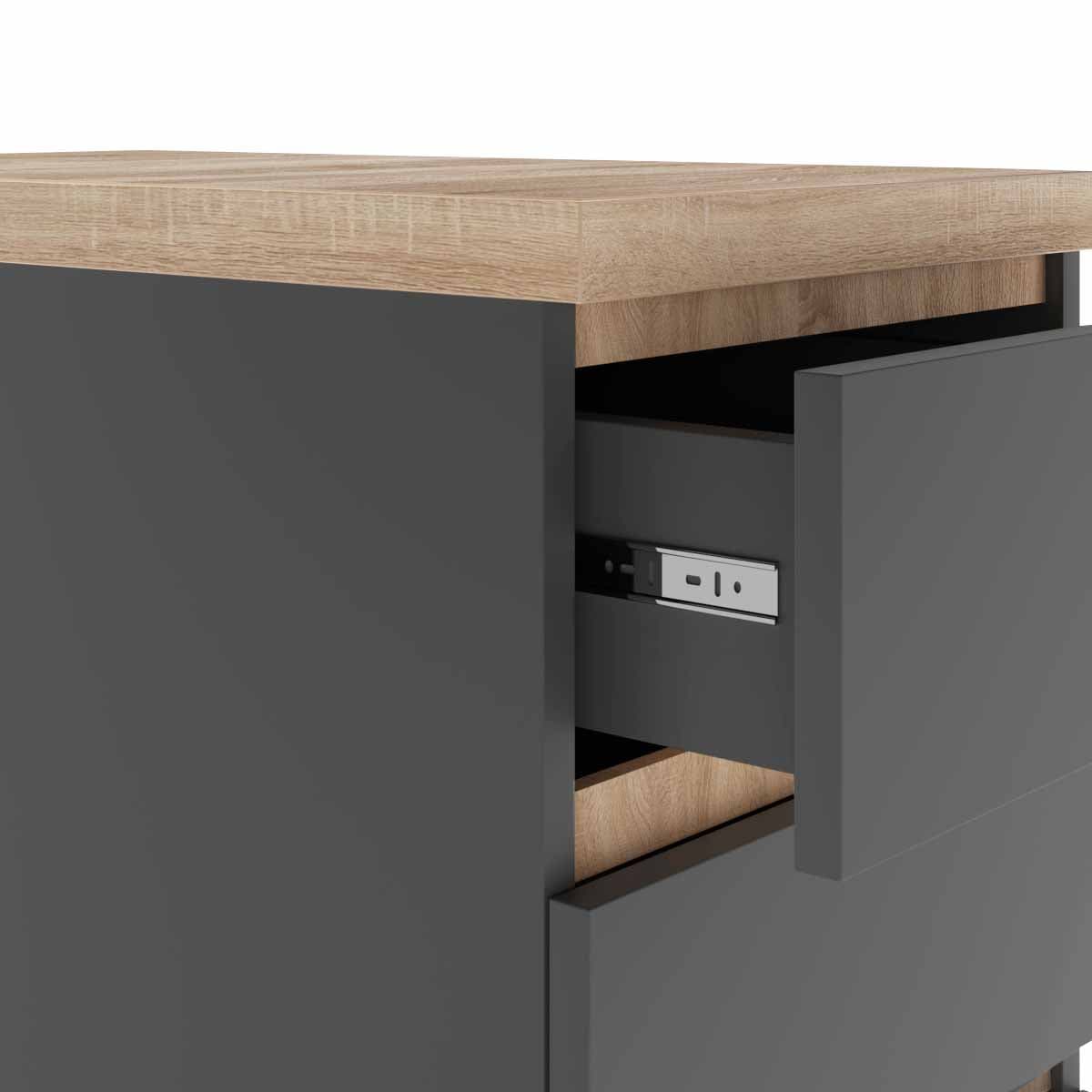 Casetieră Urban Box Sonoma/Anthracite