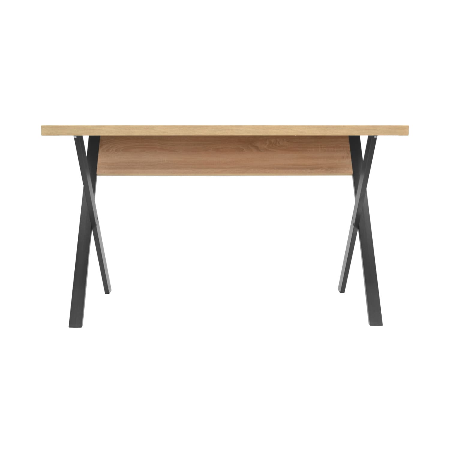 Masa Birou Alexa(130×60)~Sonoma/Black