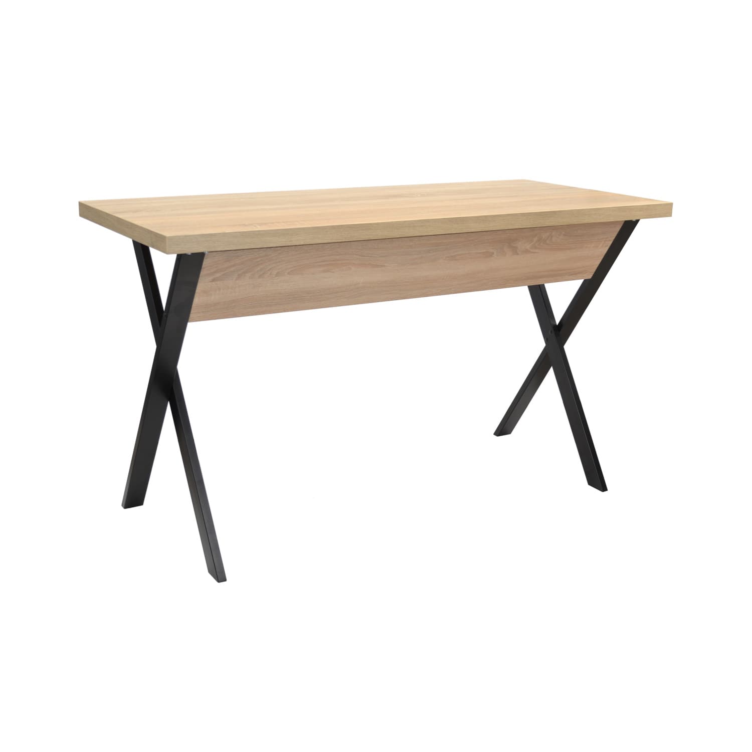 Masa Birou Alexa(130×60)~Sonoma/Black