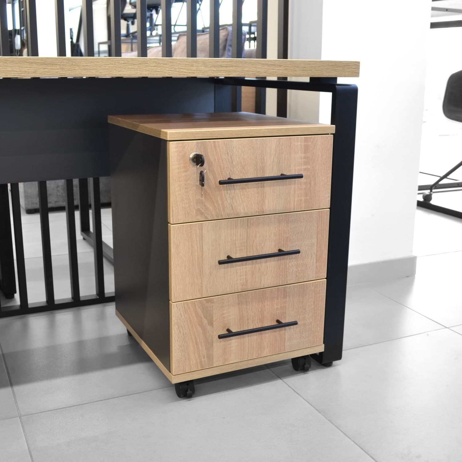 Casetieră Rollbox Sonoma/Anthracite