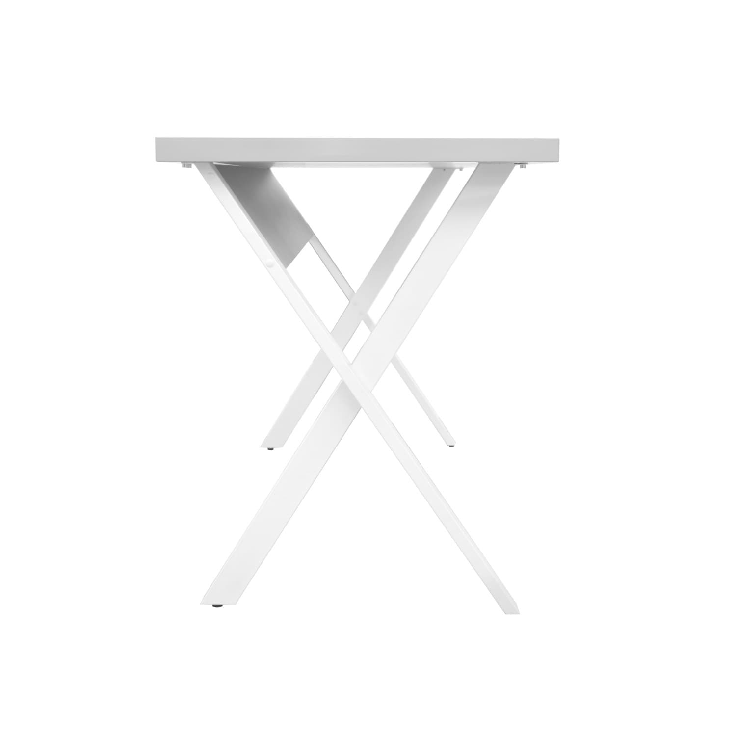 Masa Birou Alexa(130×60)~Grey/White