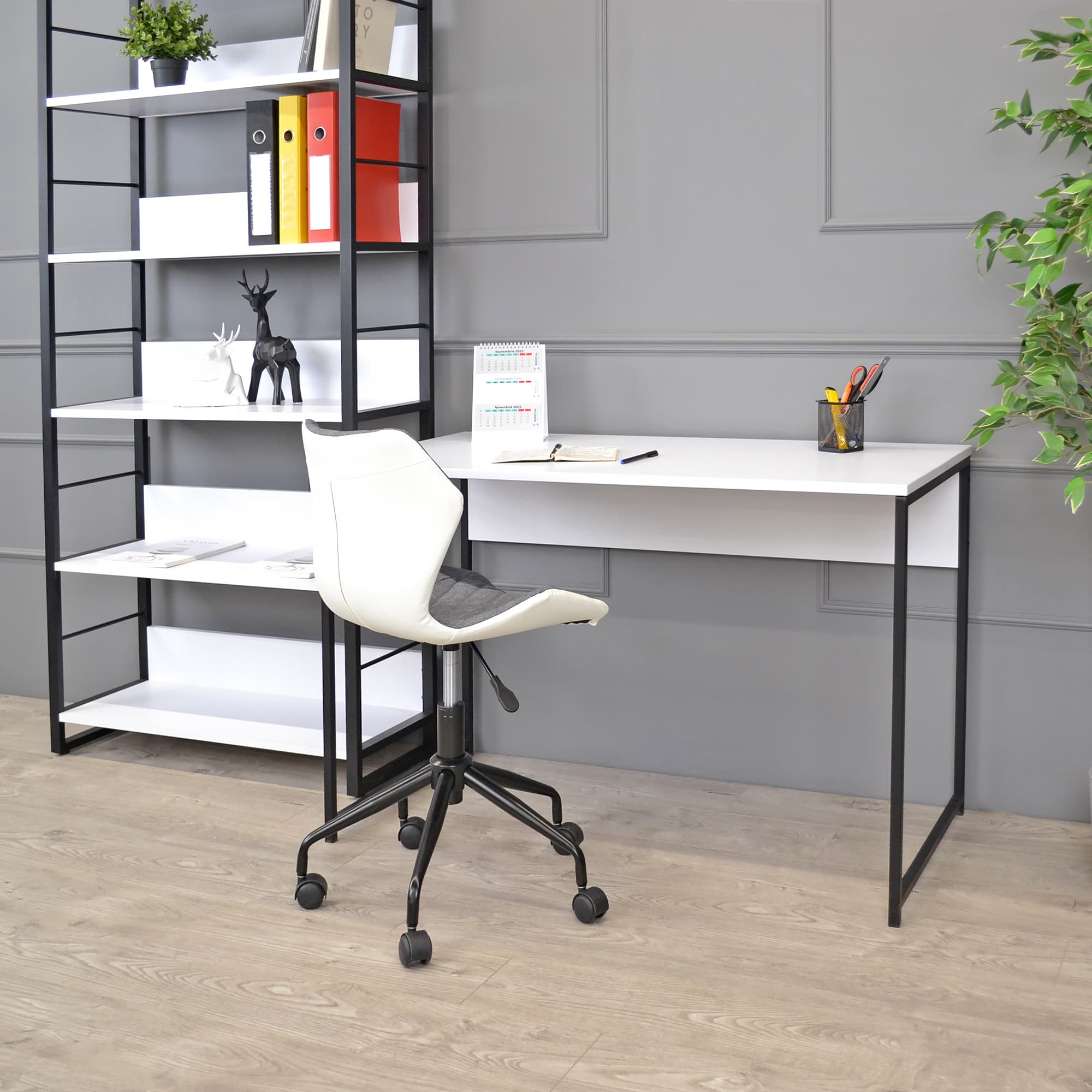 Masa B-120 Slim (120×55)~Grey