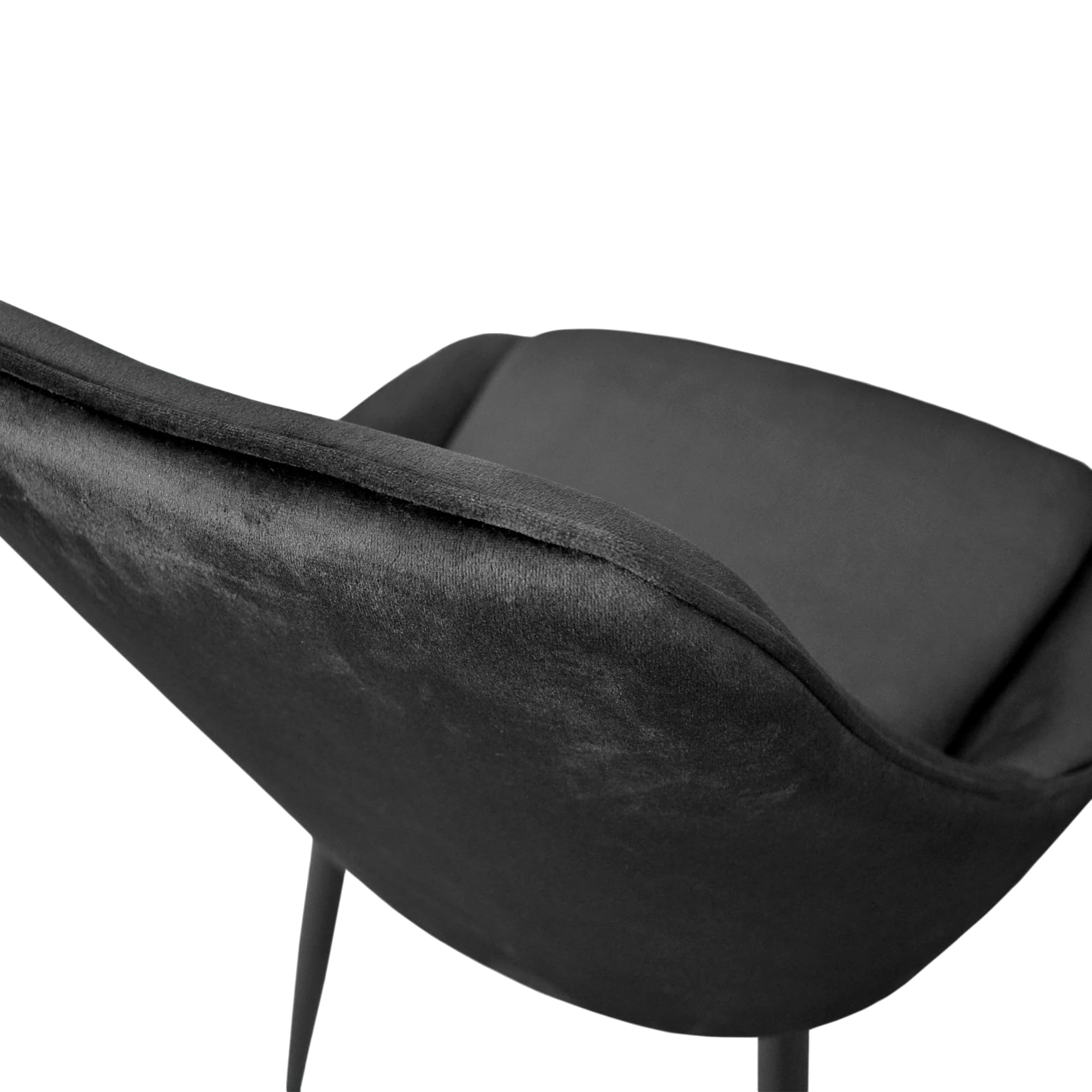 Scaun FLORIDA Black (Hlr66) Catifea