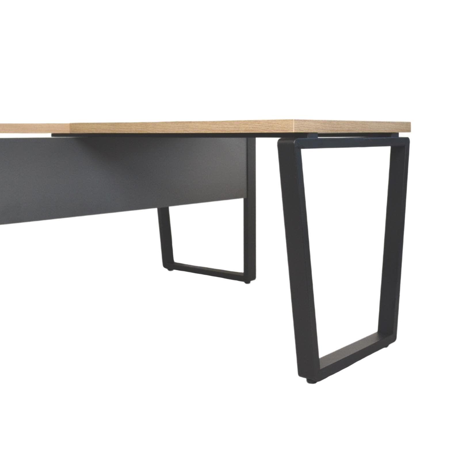 Anexă Trapezoidală B-150 (100×68)~Sonoma/Black