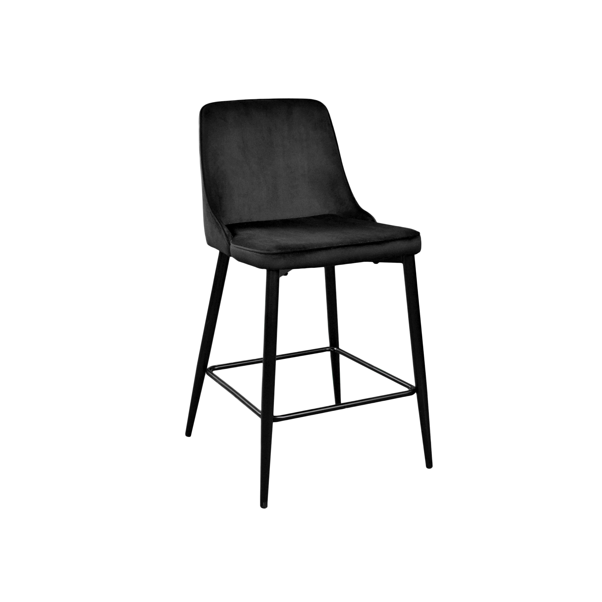 Cumpara  Scaune de bar - Scaun de Bar Clasic Small Black HLR66 +Black ..