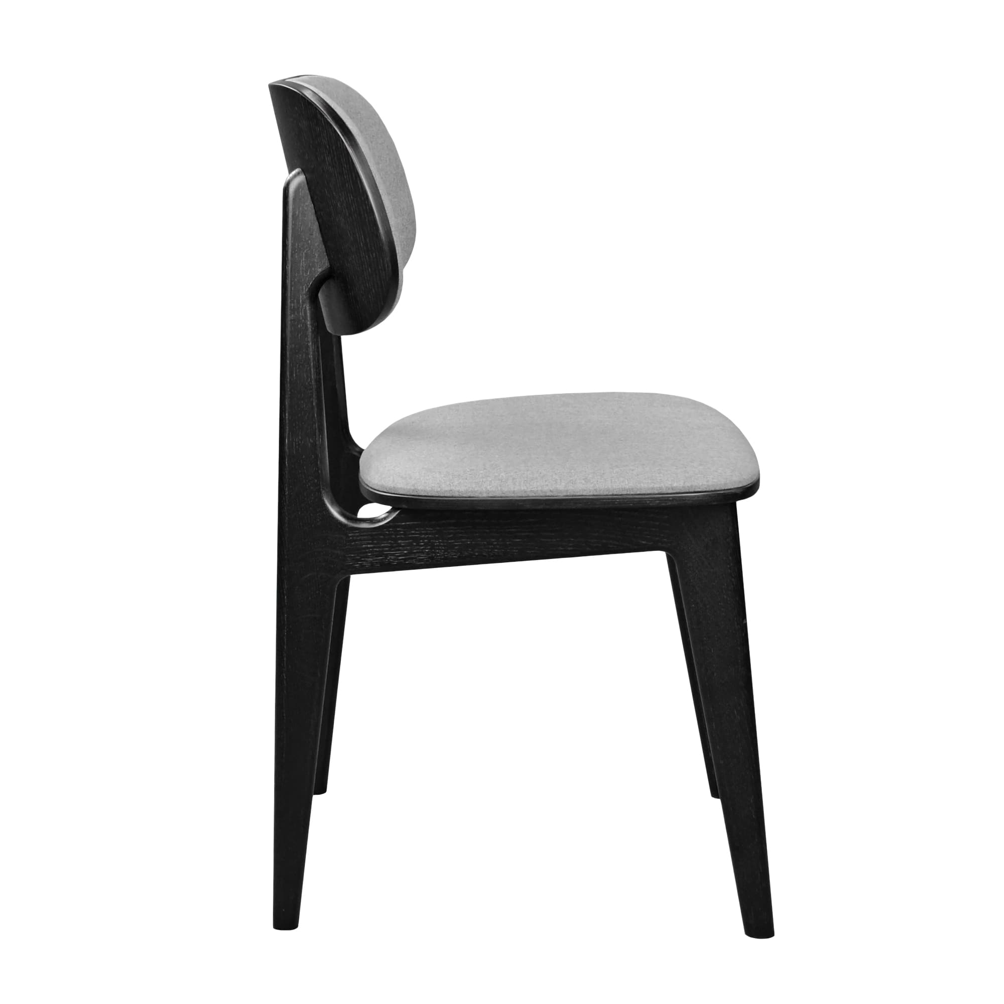 Scaun LULA Stofa (Rush 93)+Black Legs