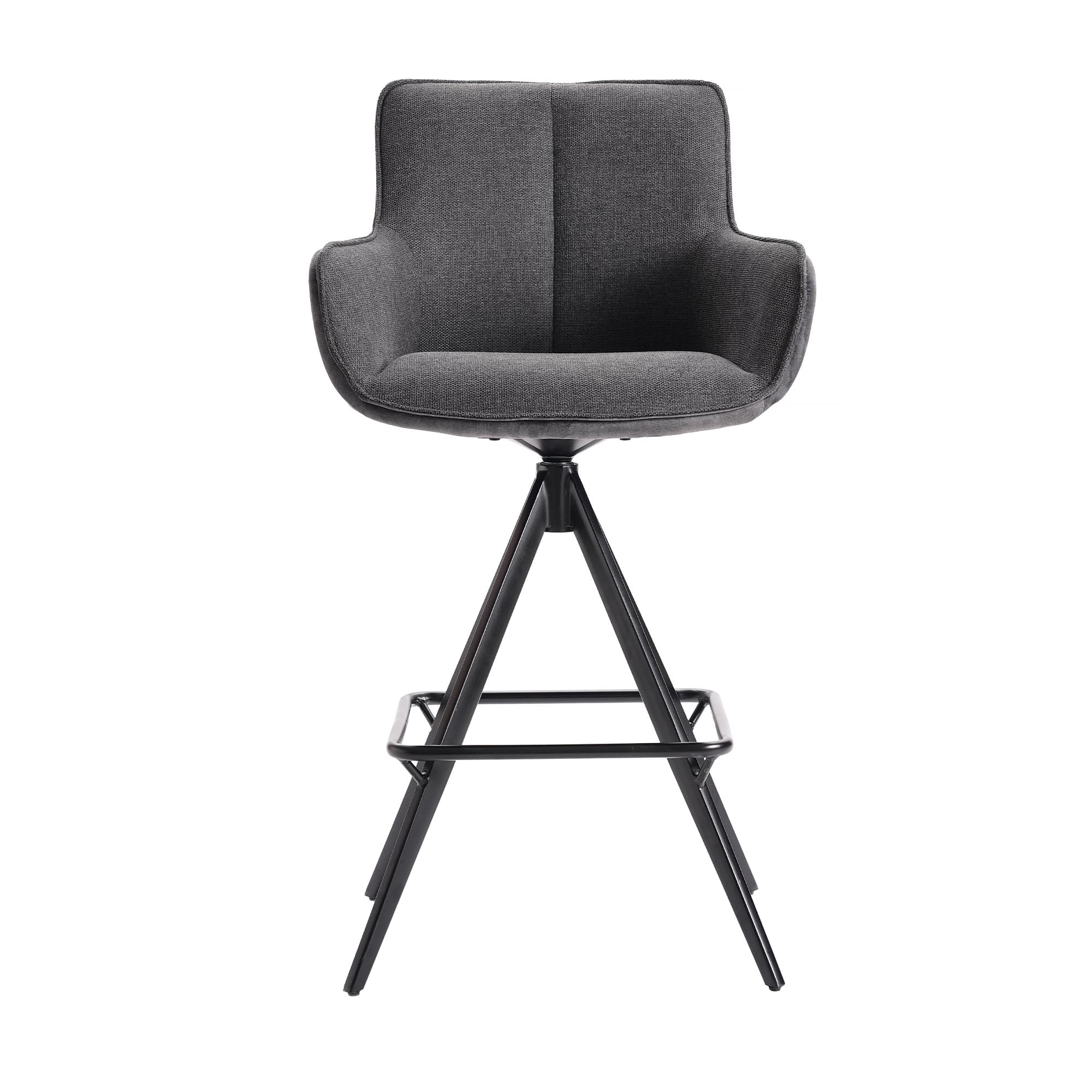Fotoliu Bar QUEEN Anthracite