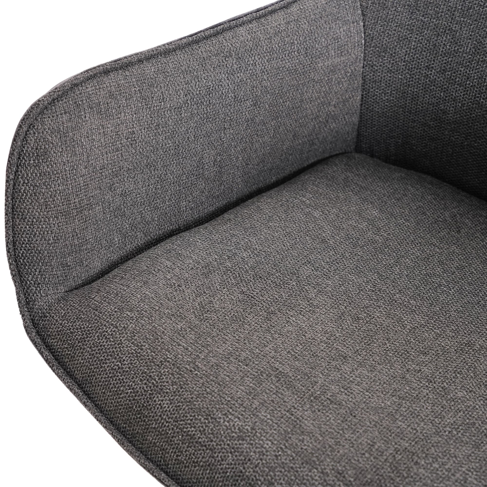 Fotoliu Bar QUEEN Anthracite