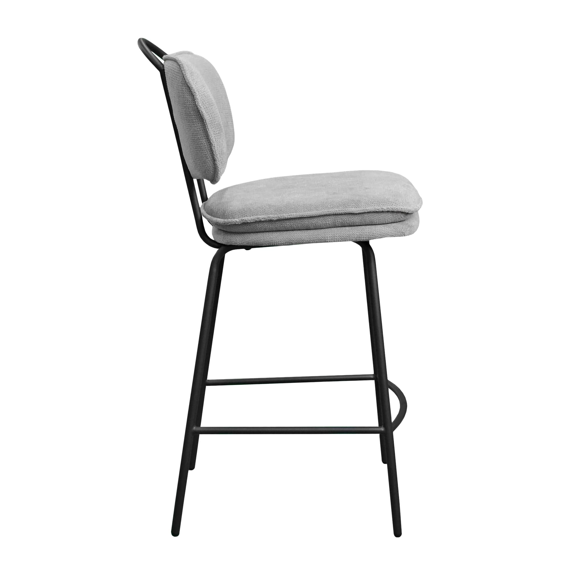 Scaun Bar SOLOMON Grey