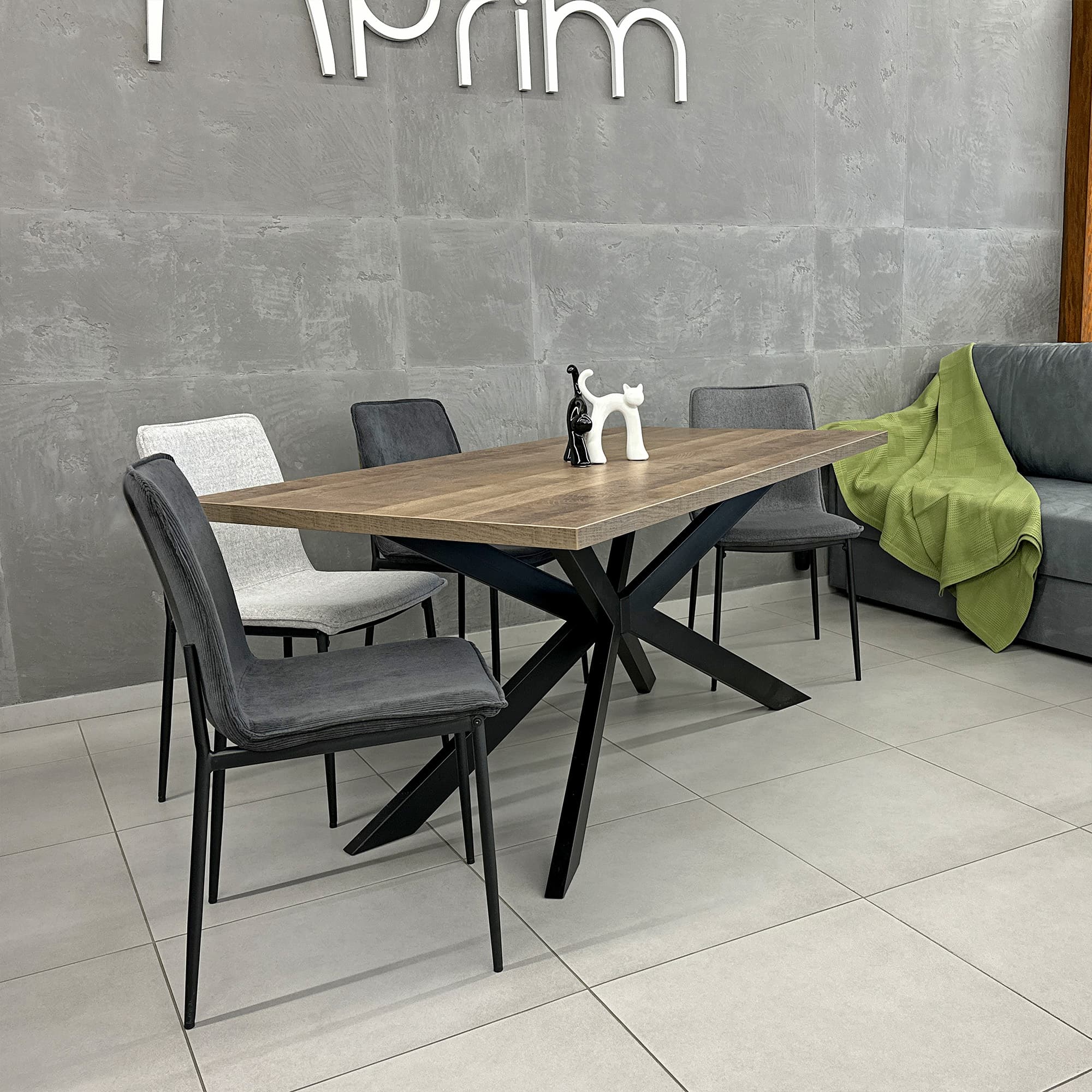Scaun TERRY Light Grey