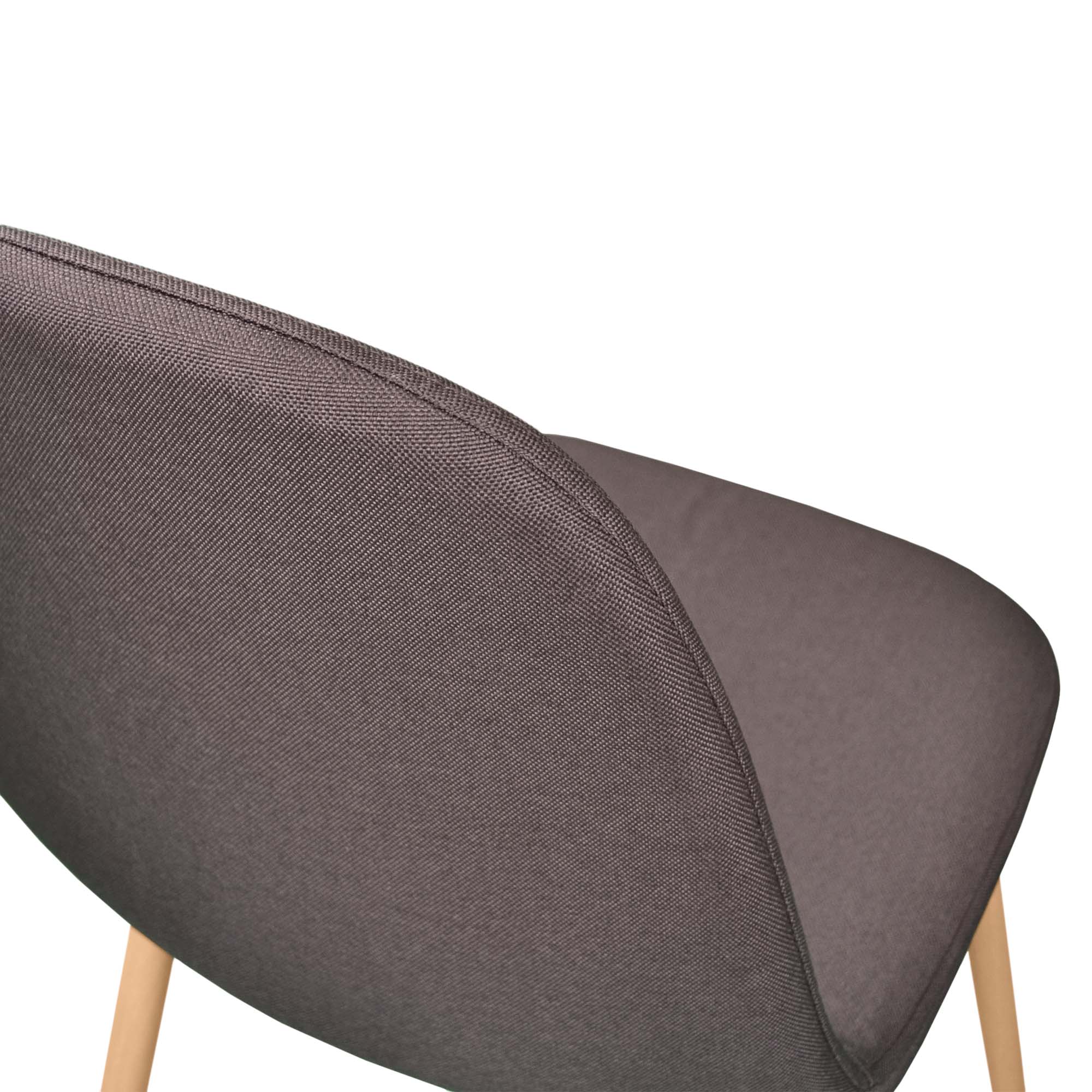 Scaun C-710 Denim Brown+Transprint Legs