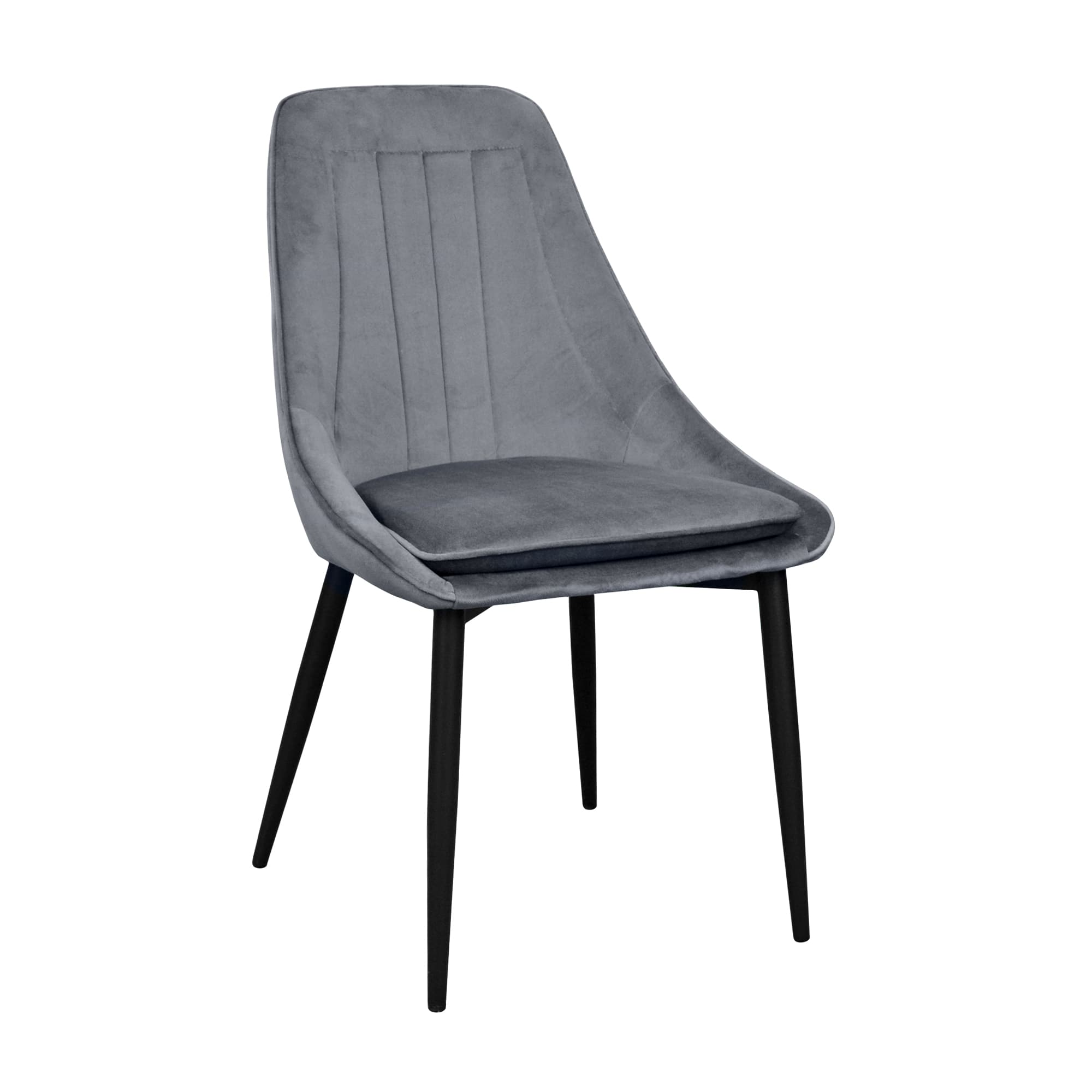 Scaun FLORIDA Dark Grey (Hlr21) Catifea