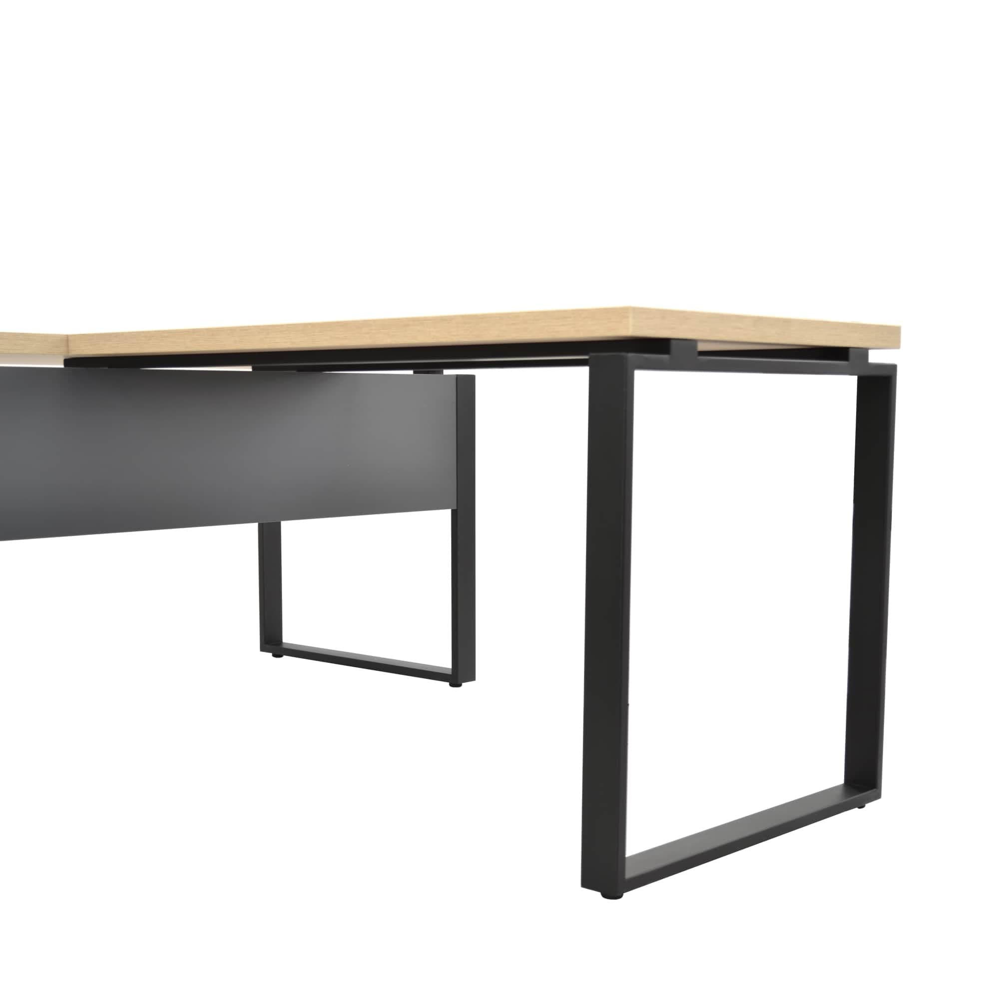 Anexa masa B-140 (100×68)~Sonoma/Black