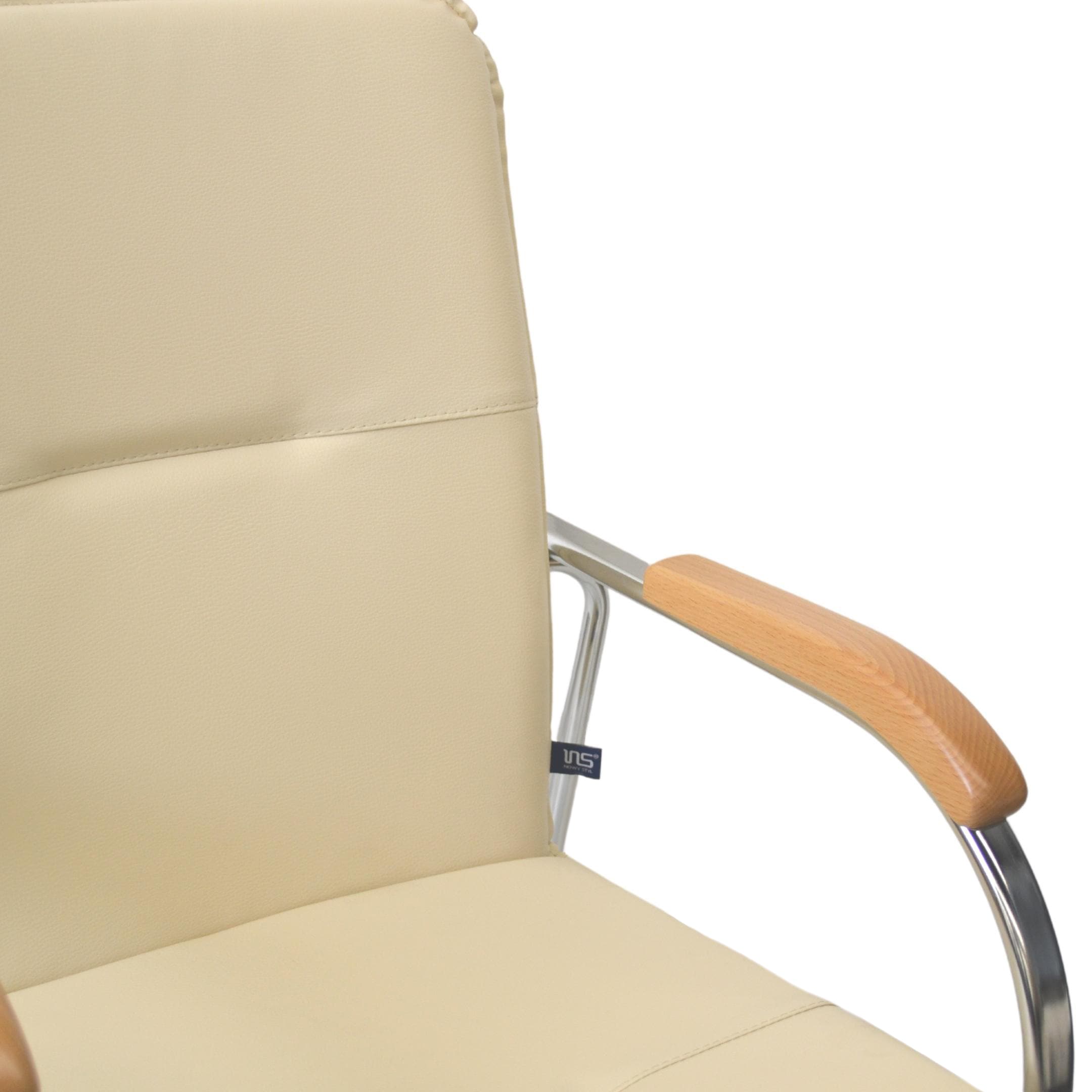 Scaun de Birou SAMBA Chrome V-18 Beige