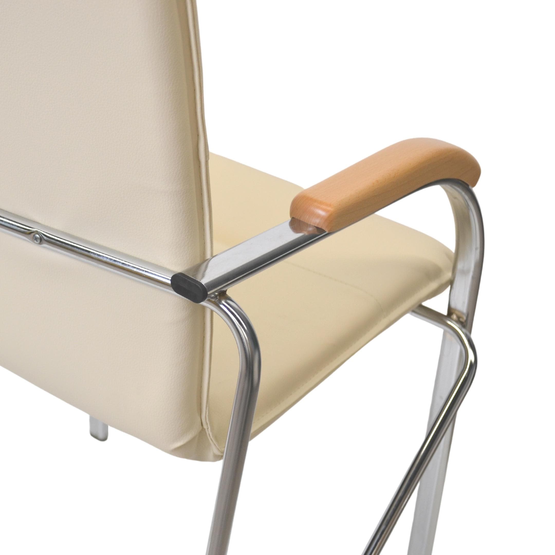 Scaun de Birou SAMBA Chrome V-18 Beige