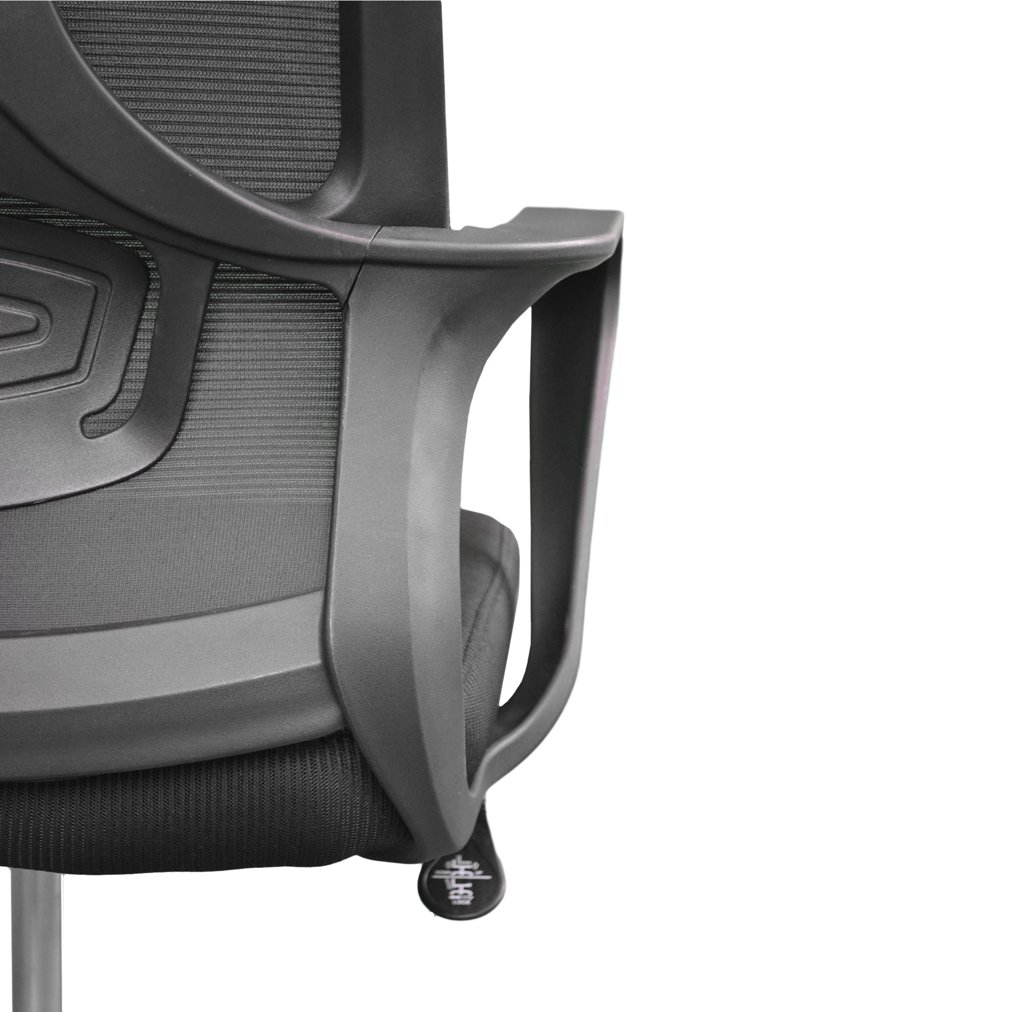 Fotoliu Birou F-20141 A Black+Black Frame