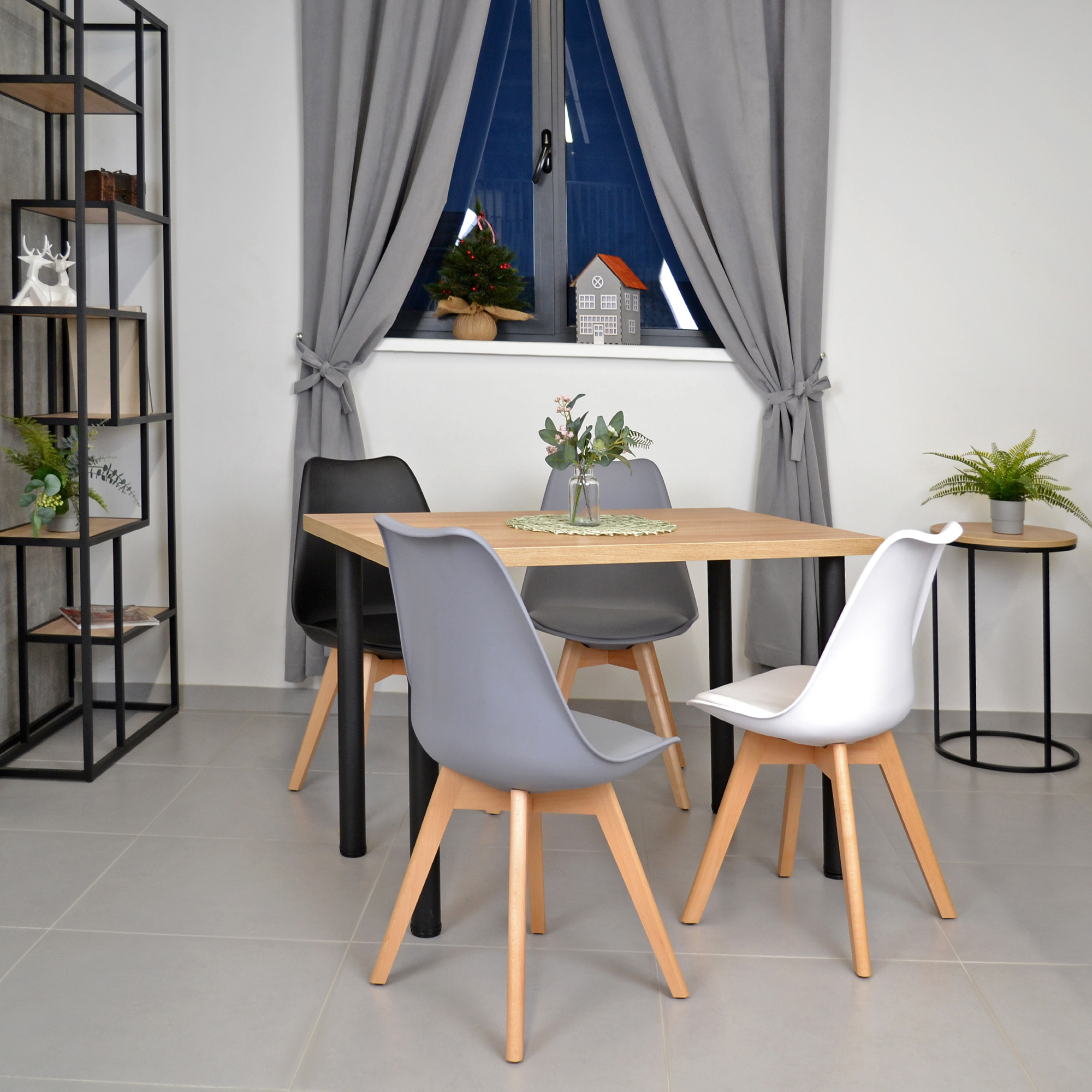 Scaun Jerry Grey