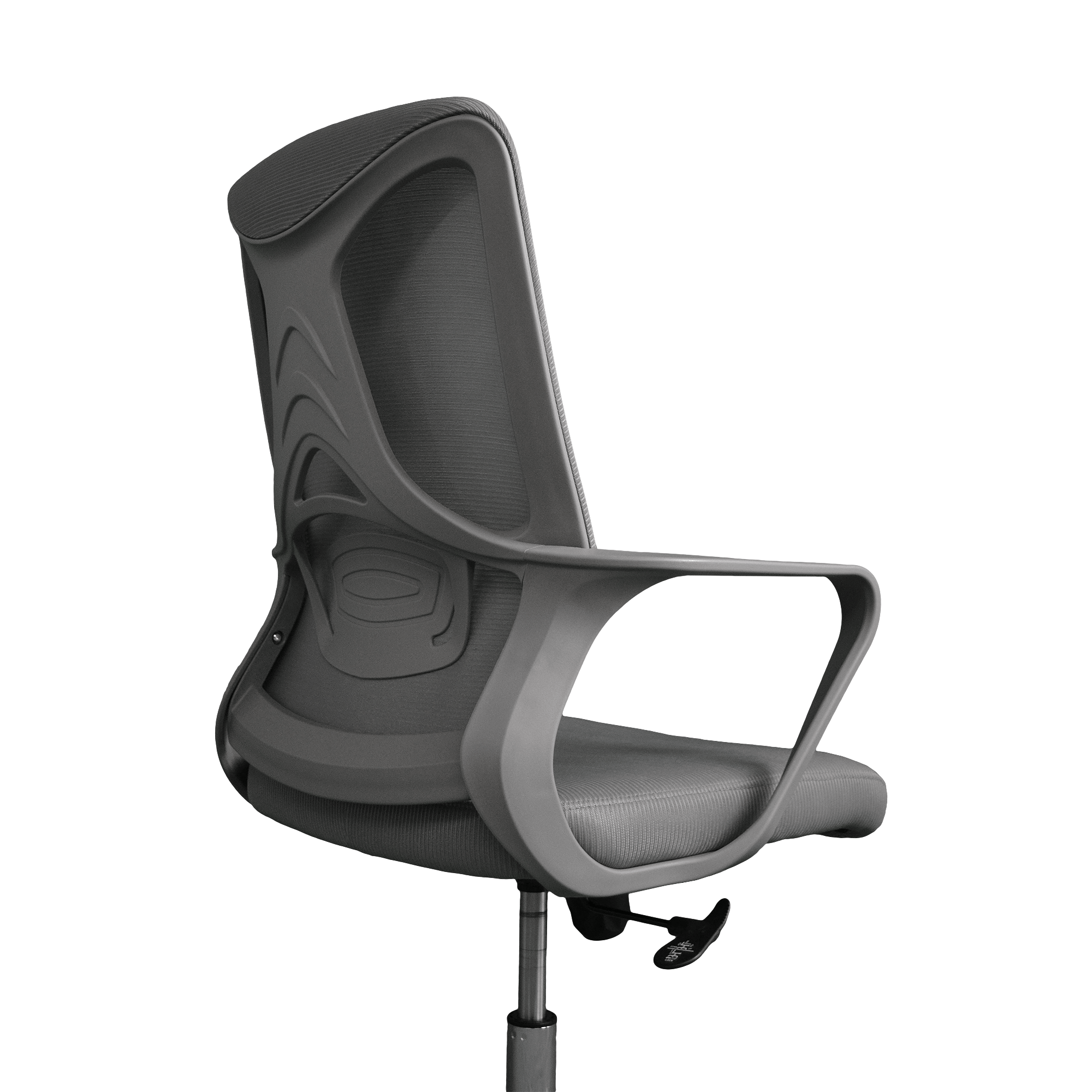 Fotoliu Birou F-20141 A~Grey Seat+Grey Frame
