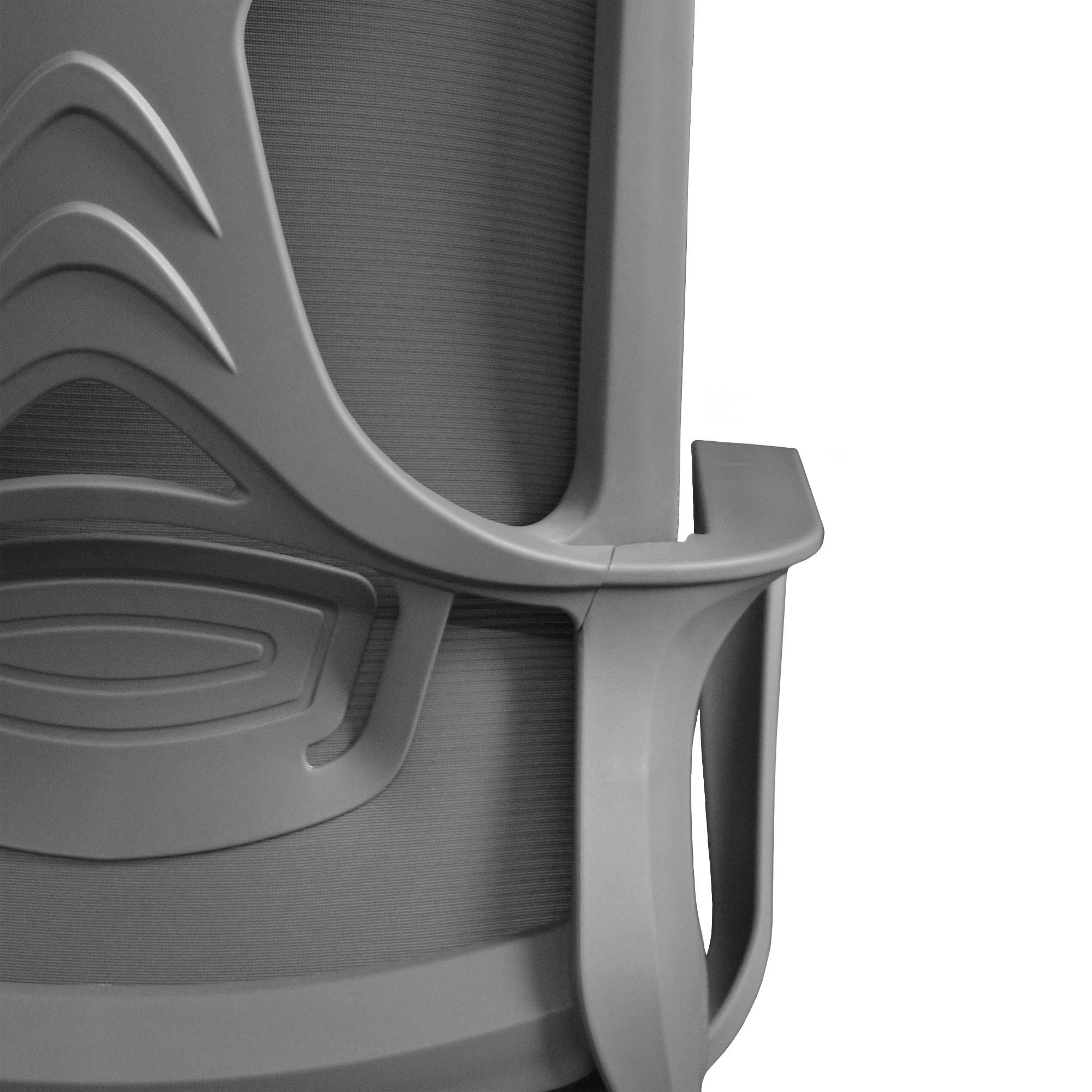 Fotoliu Birou F-20141 A~Grey Seat+Grey Frame