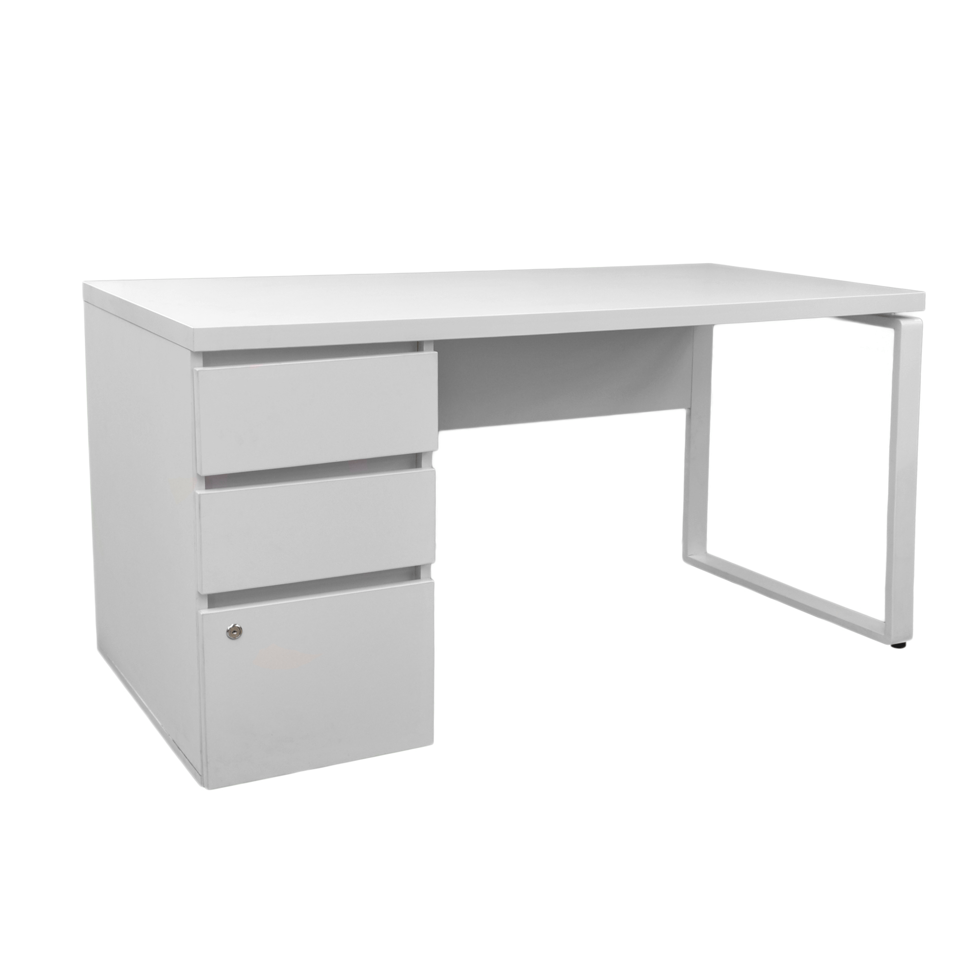 Cumpara  Mese de birou - Masa Urban+Box Încorporat White 1500×680 (Box..