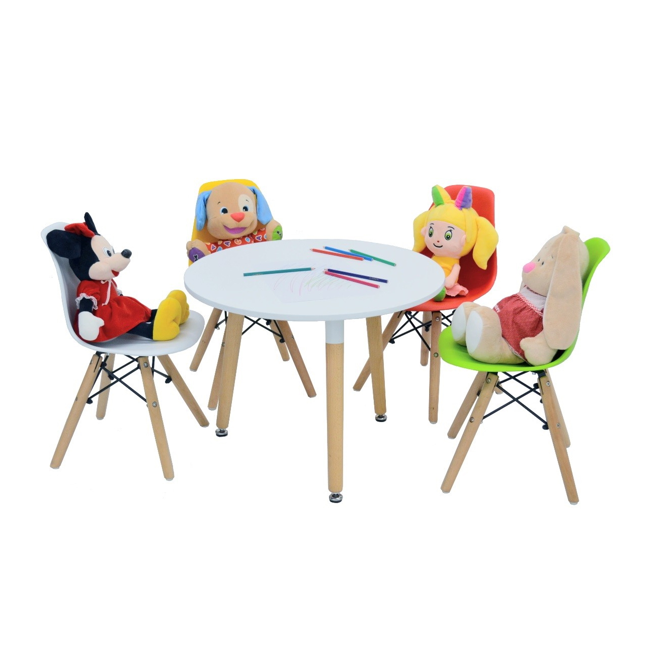 Scaun Copii EAMES BEBE White