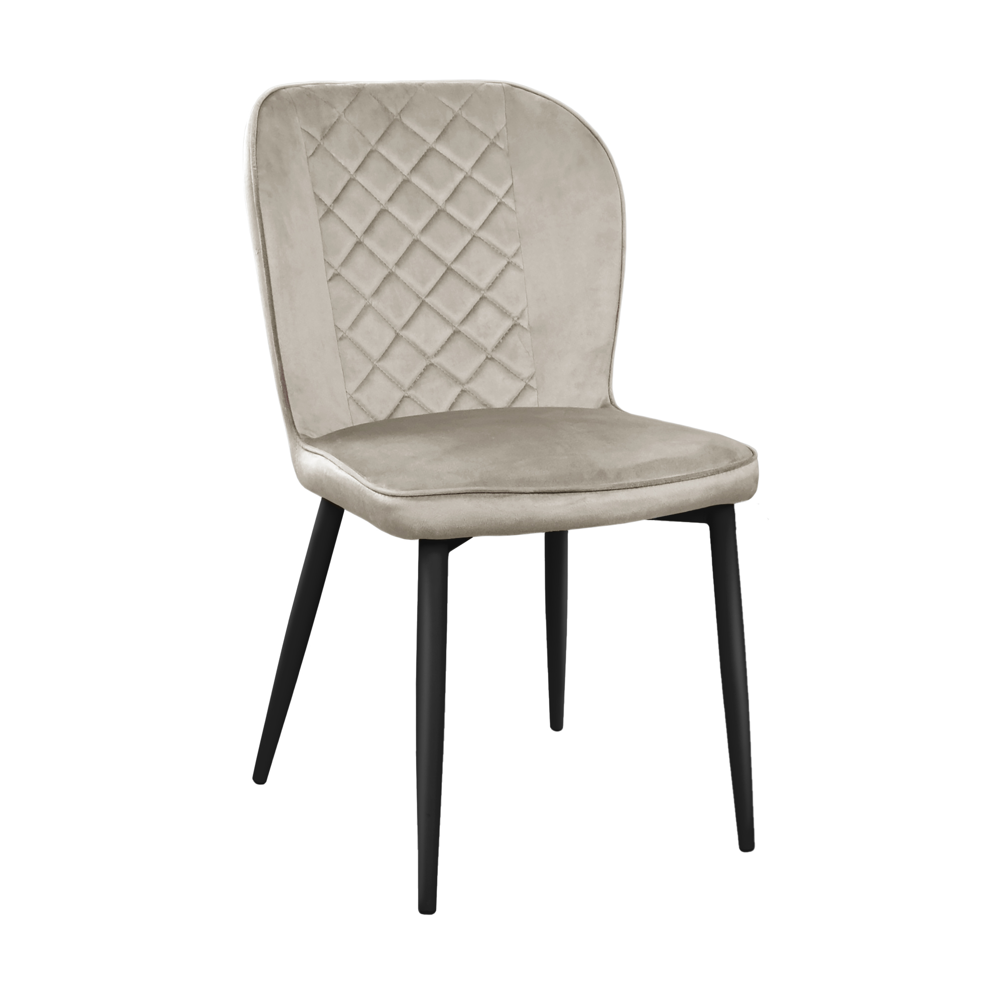 Cumpara  Mobilier pentru bucătărie - Scaun Tusk~Catifea Camel HLR7+Black Legs..