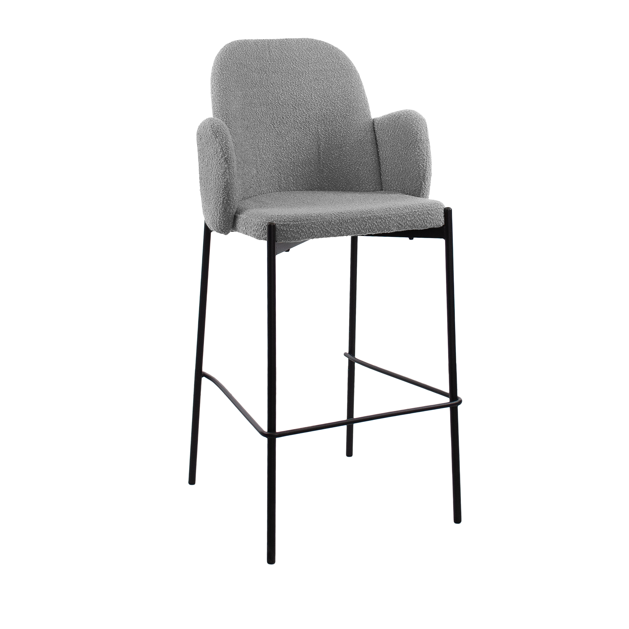 Scaun Bar Cosmo Dark grey