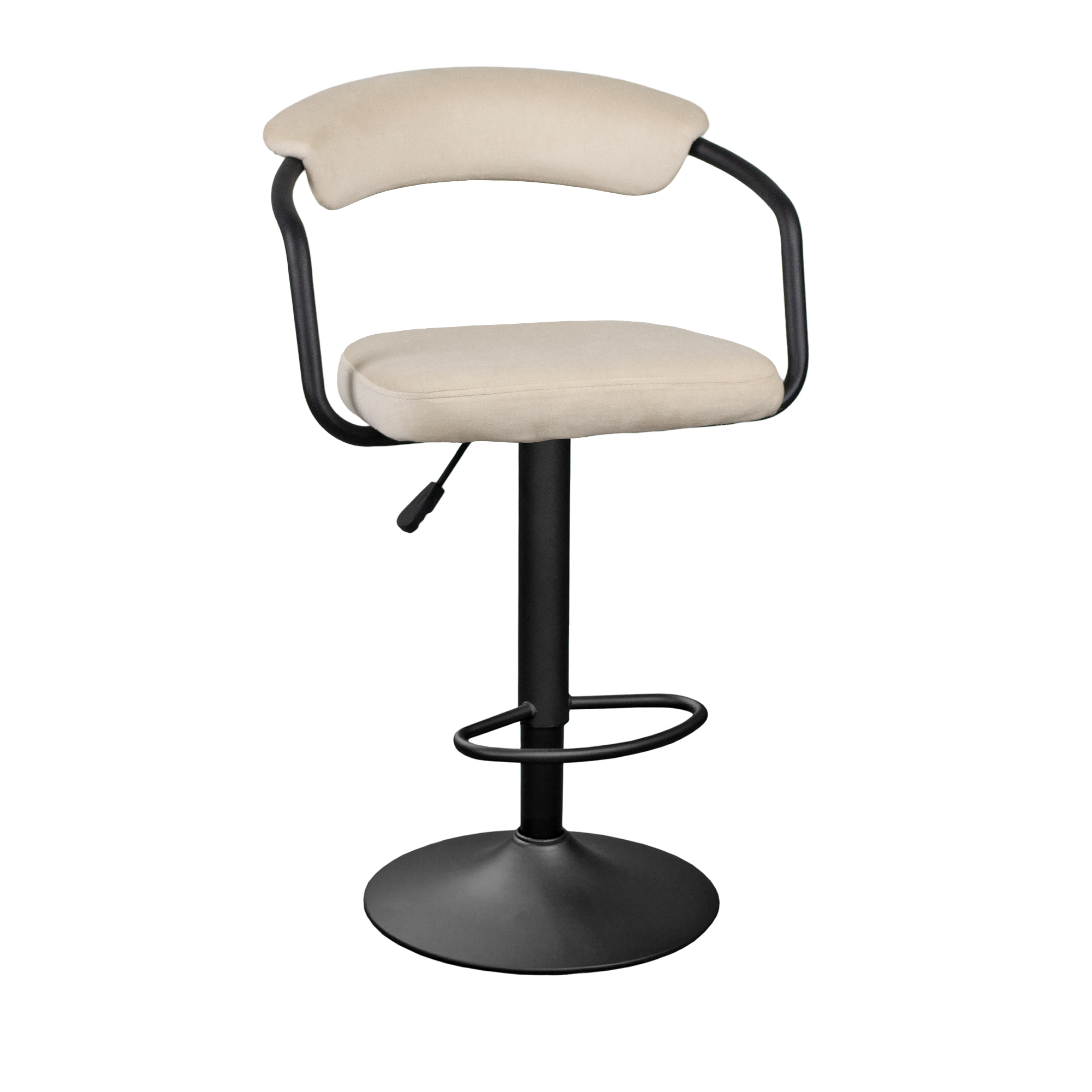 Cumpara  Scaune de bar - Scaun de Bar SB-31 Catifea  Camel +Black Leg..