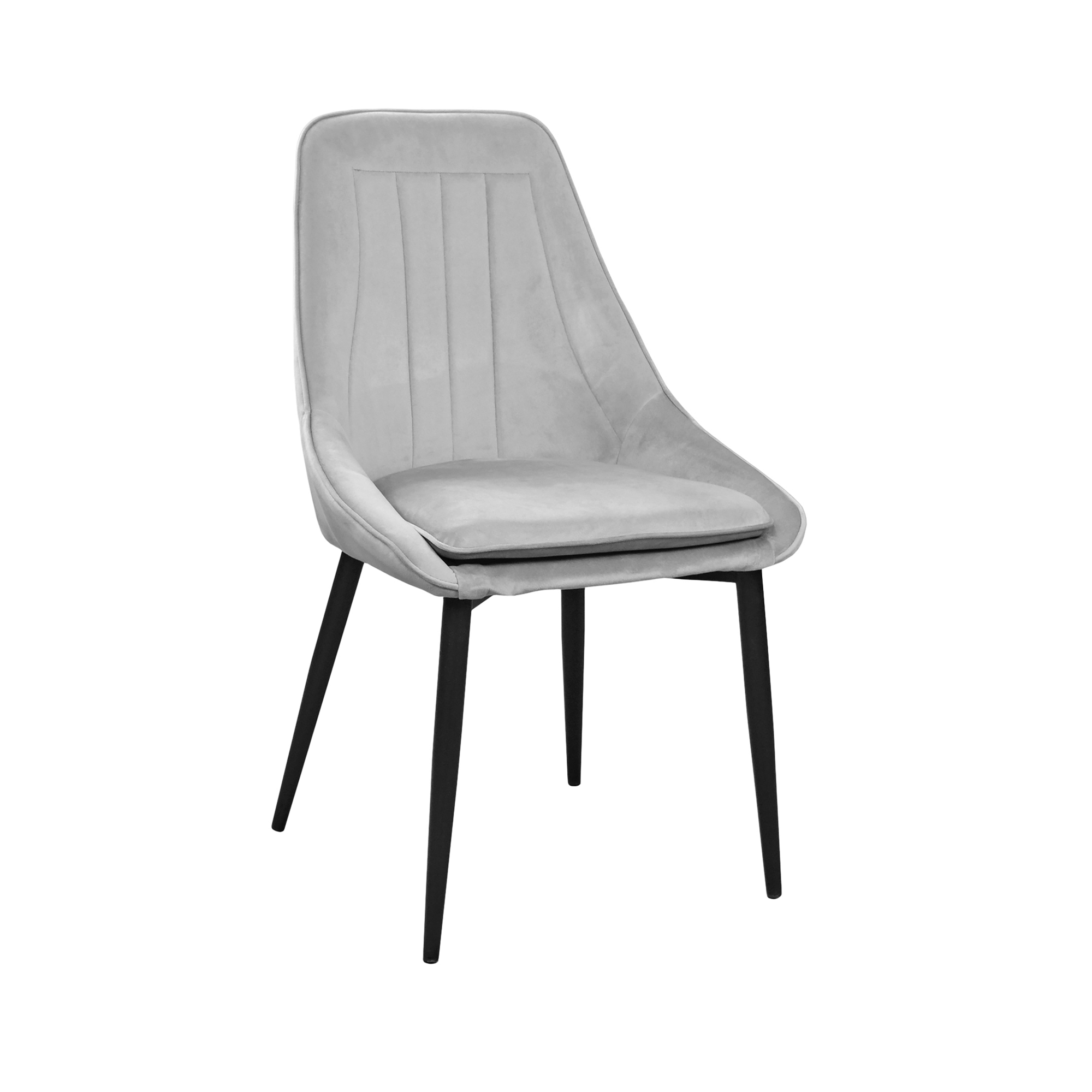 Cumpara  Mobilier pentru bucătărie - Scaun Florida Catifea Light Grey HLR14..