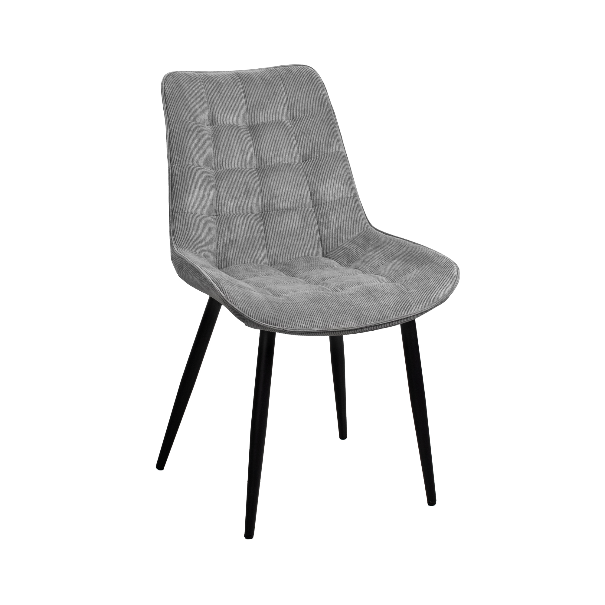 Cumpara  Mobilier de birou - Scaun Hans Velvet Grey BGF166-4+Black Legs..