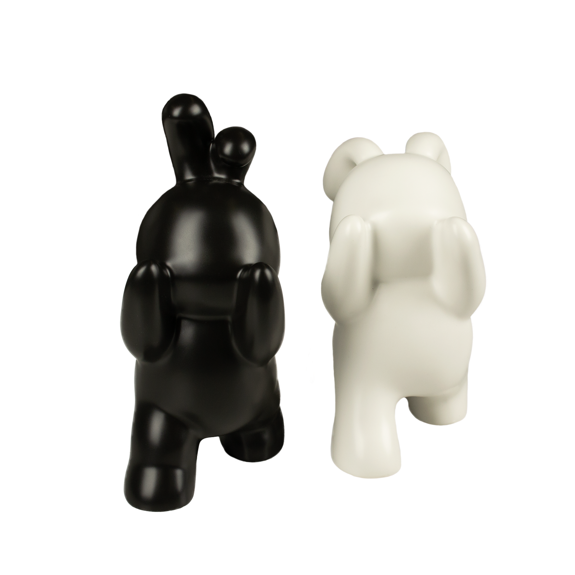 Deco Iepuri Black & White