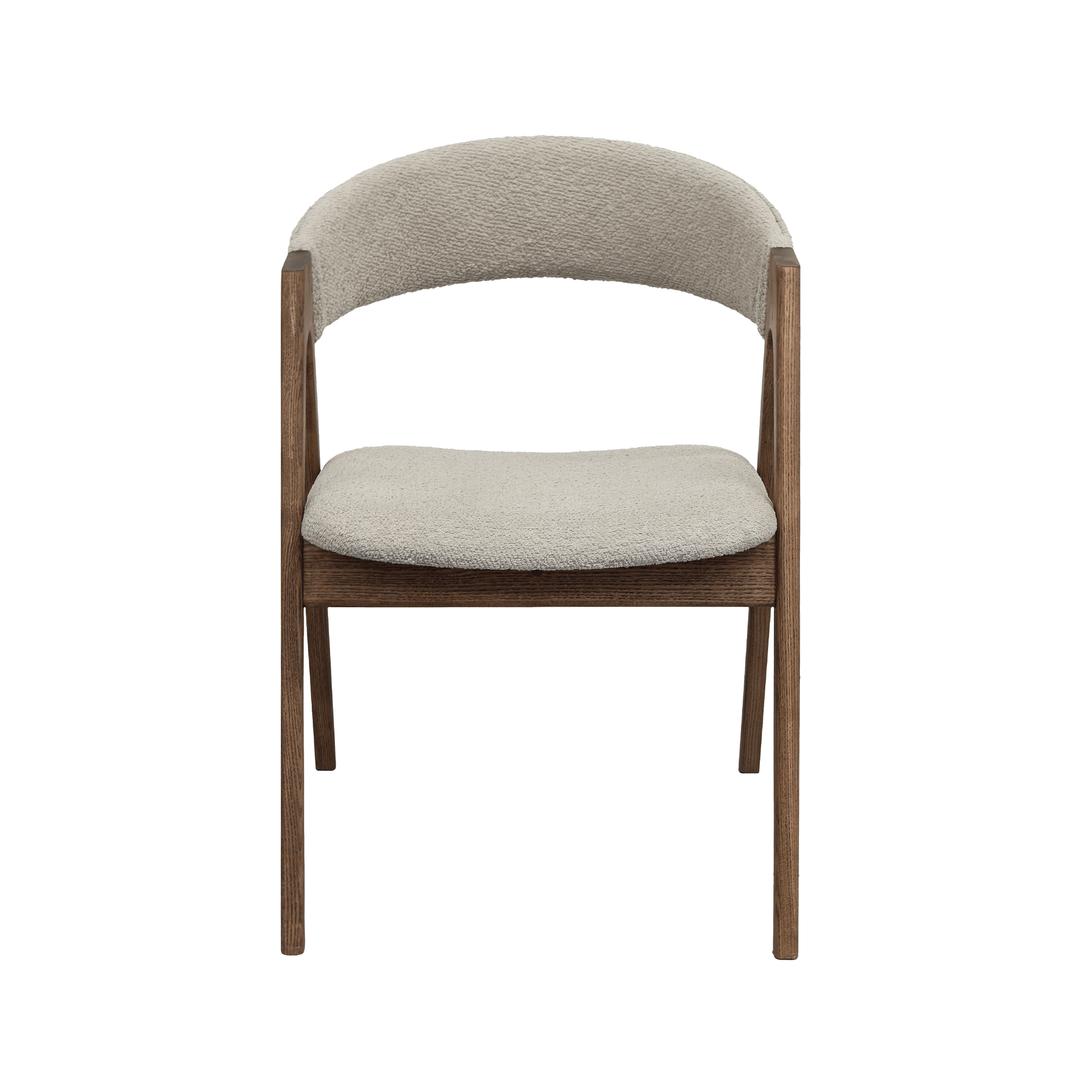 Scaun Rustic Beige+Wood Legs