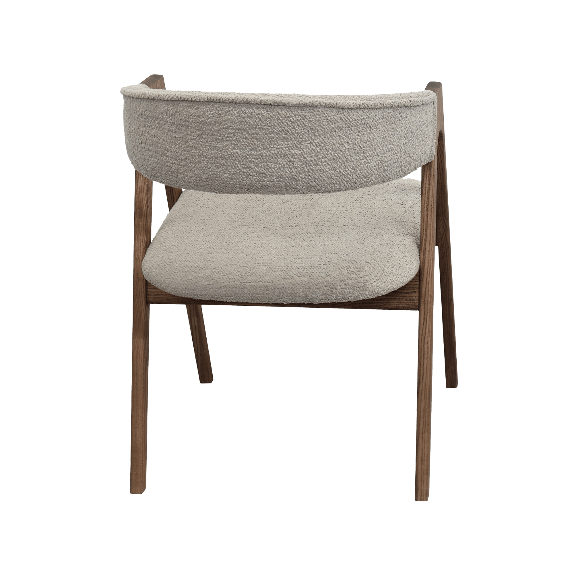 Scaun Rustic Beige+Wood Legs