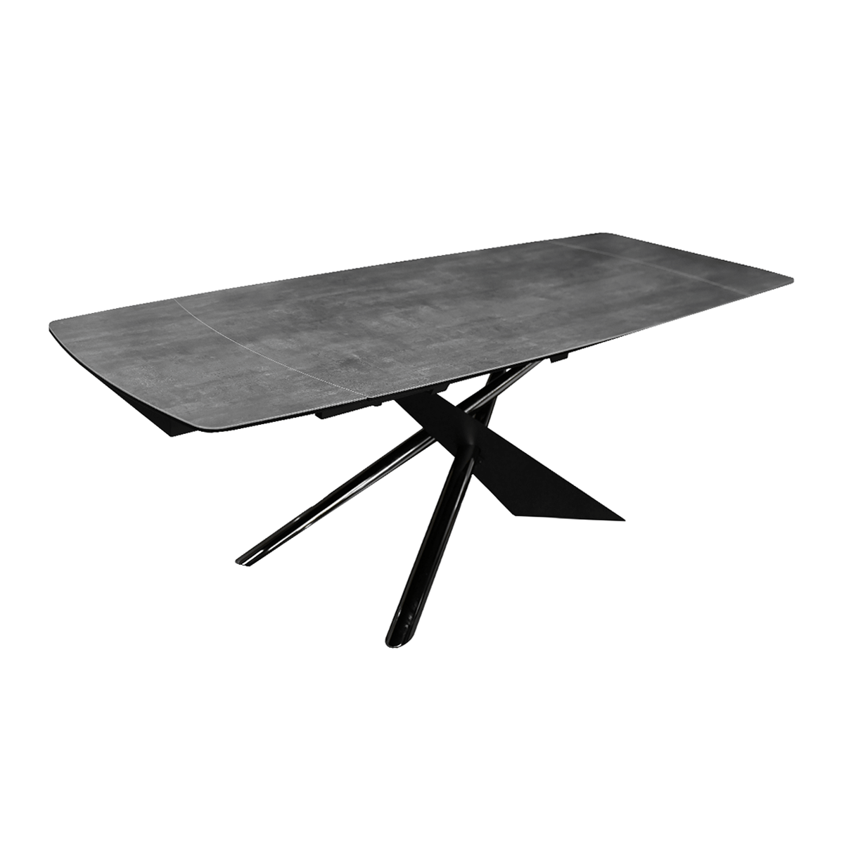 Masa Extensibilă Cross Black 180/220/260×98