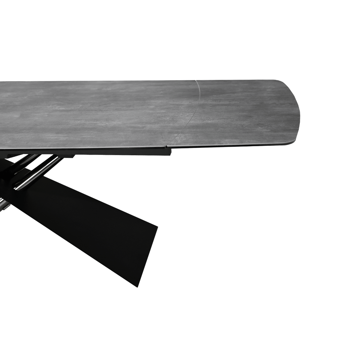 Masa Extensibilă Cross Black 180/220/260×98