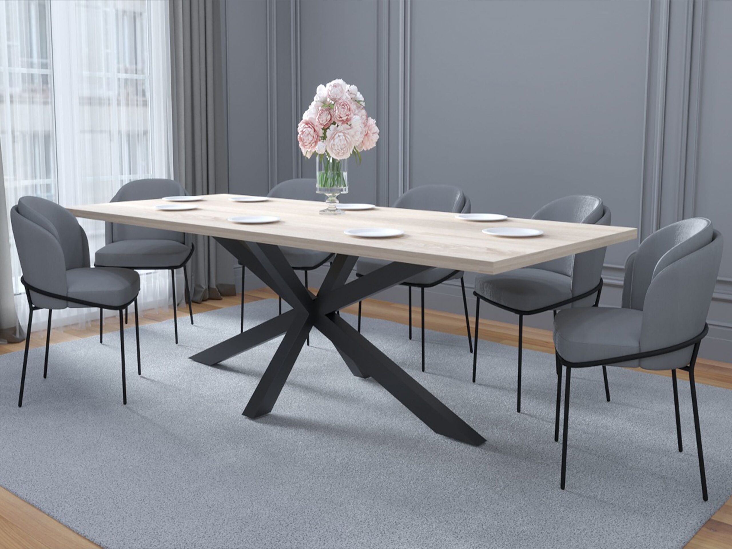 Каркас стола Omega 2750×1300