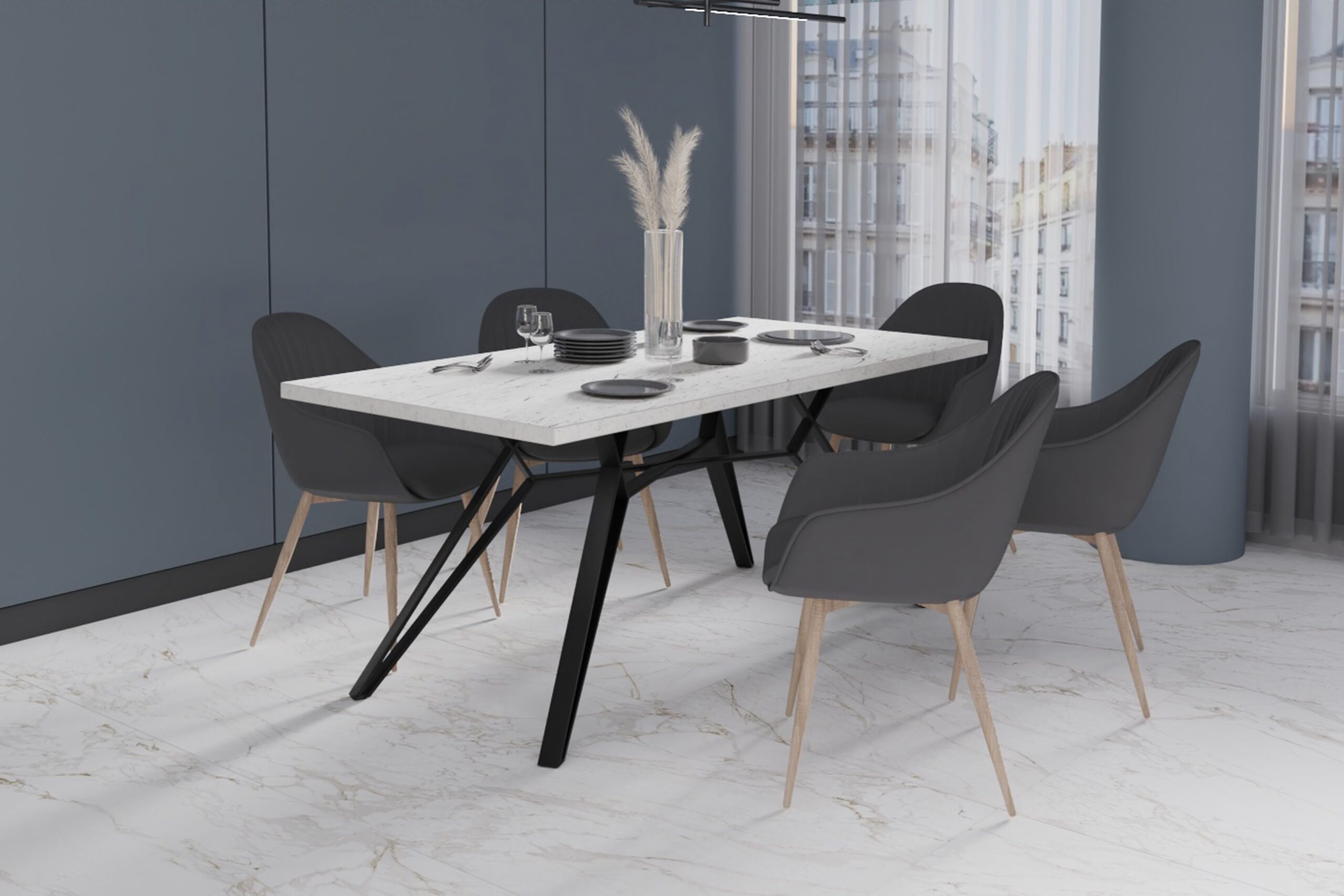 Каркас стола Selena 1800×900