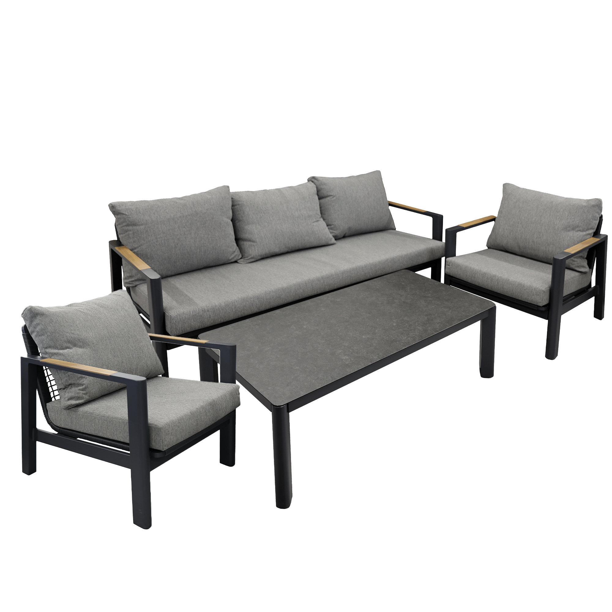 Cumpara  Mobilier de grădină - Set Terasa Kansas (4 piese)..