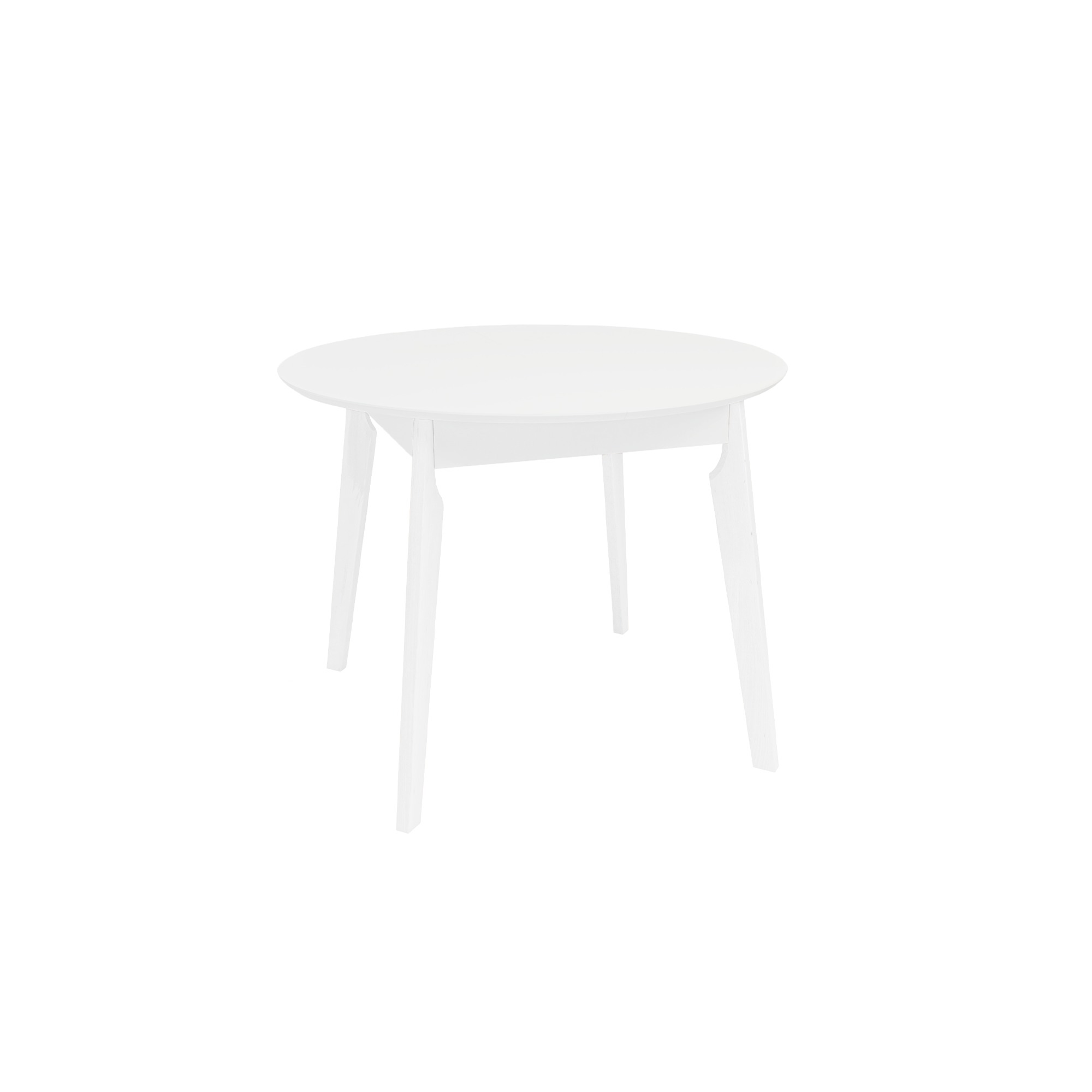 Masa Extensibilă Mars White Top+White Leg 1000(380)*H750