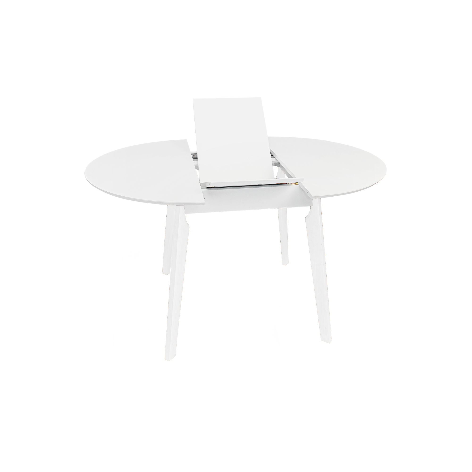 Masa Extensibilă Mars White Top+White Leg 1000(380)*H750