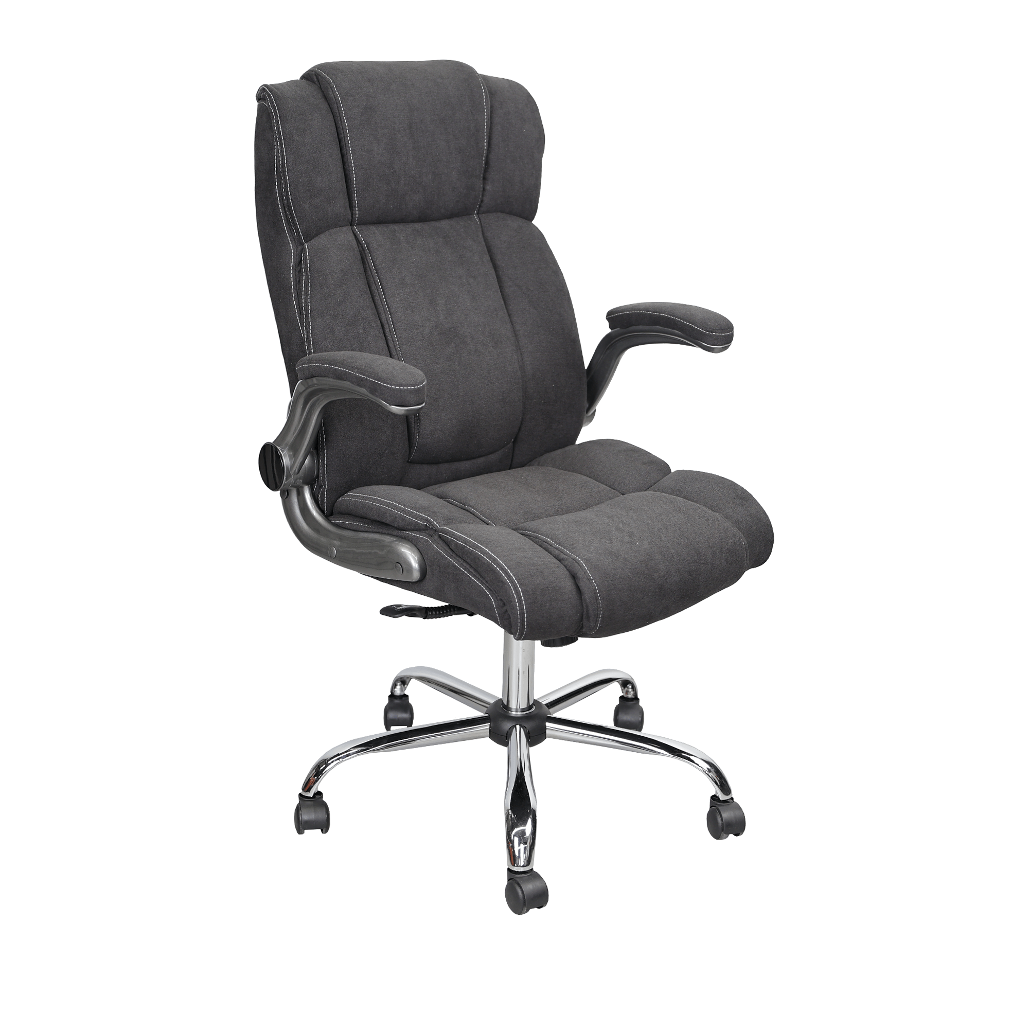 Cumpara  Mobilier de birou - Fotoliu Birou BX-3702 Dark Grey/Stofă..