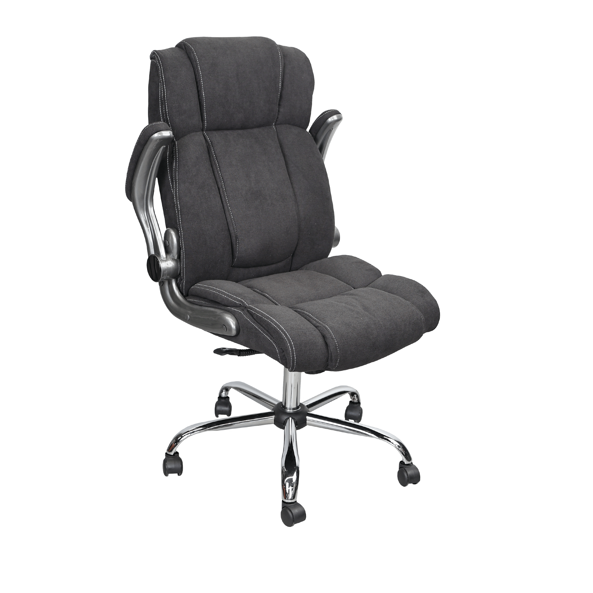 Fotoliu Birou BX-3702 Dark Grey/Stofă